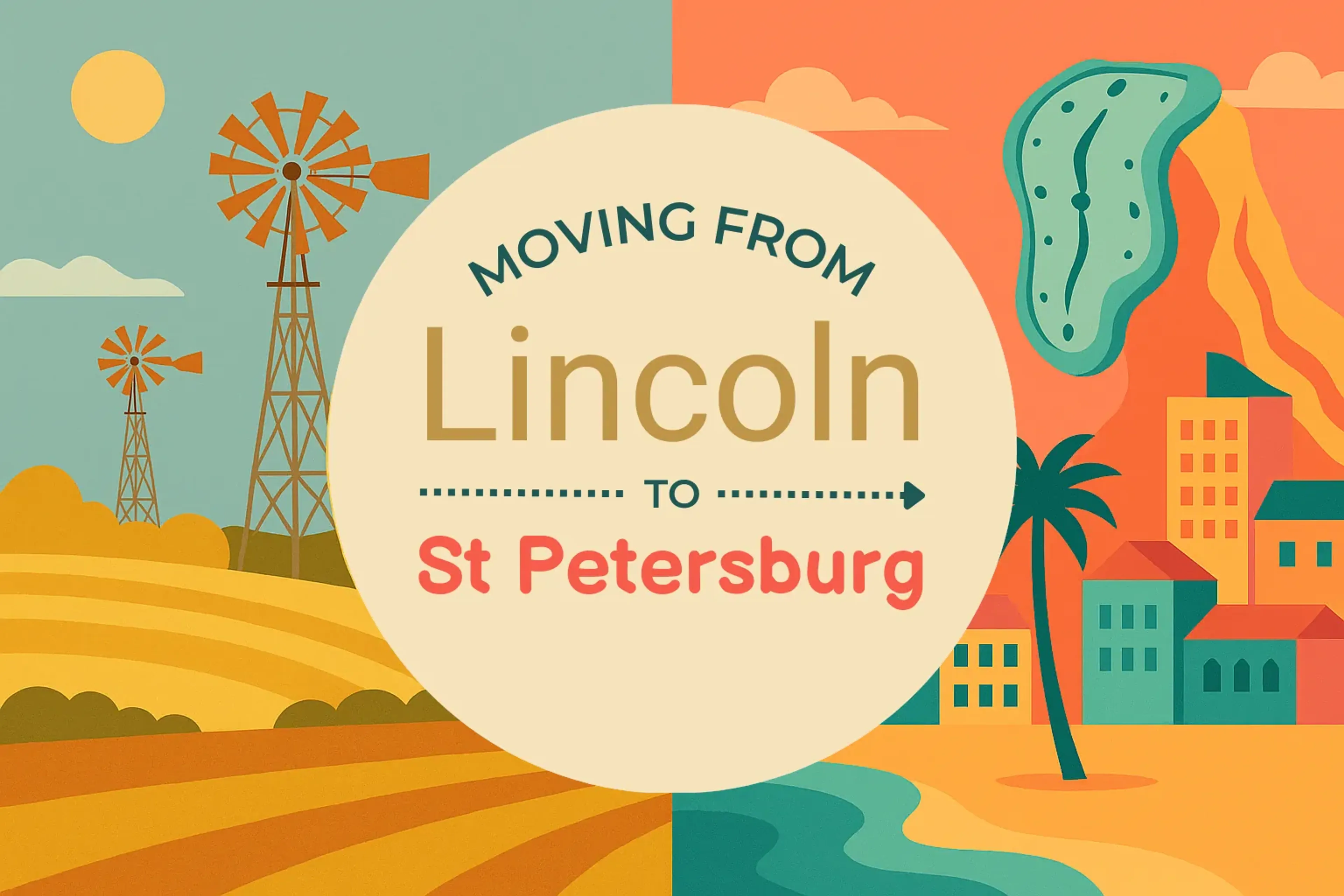Side-by-side comparison of Lincoln to St. Petersburg moving companies