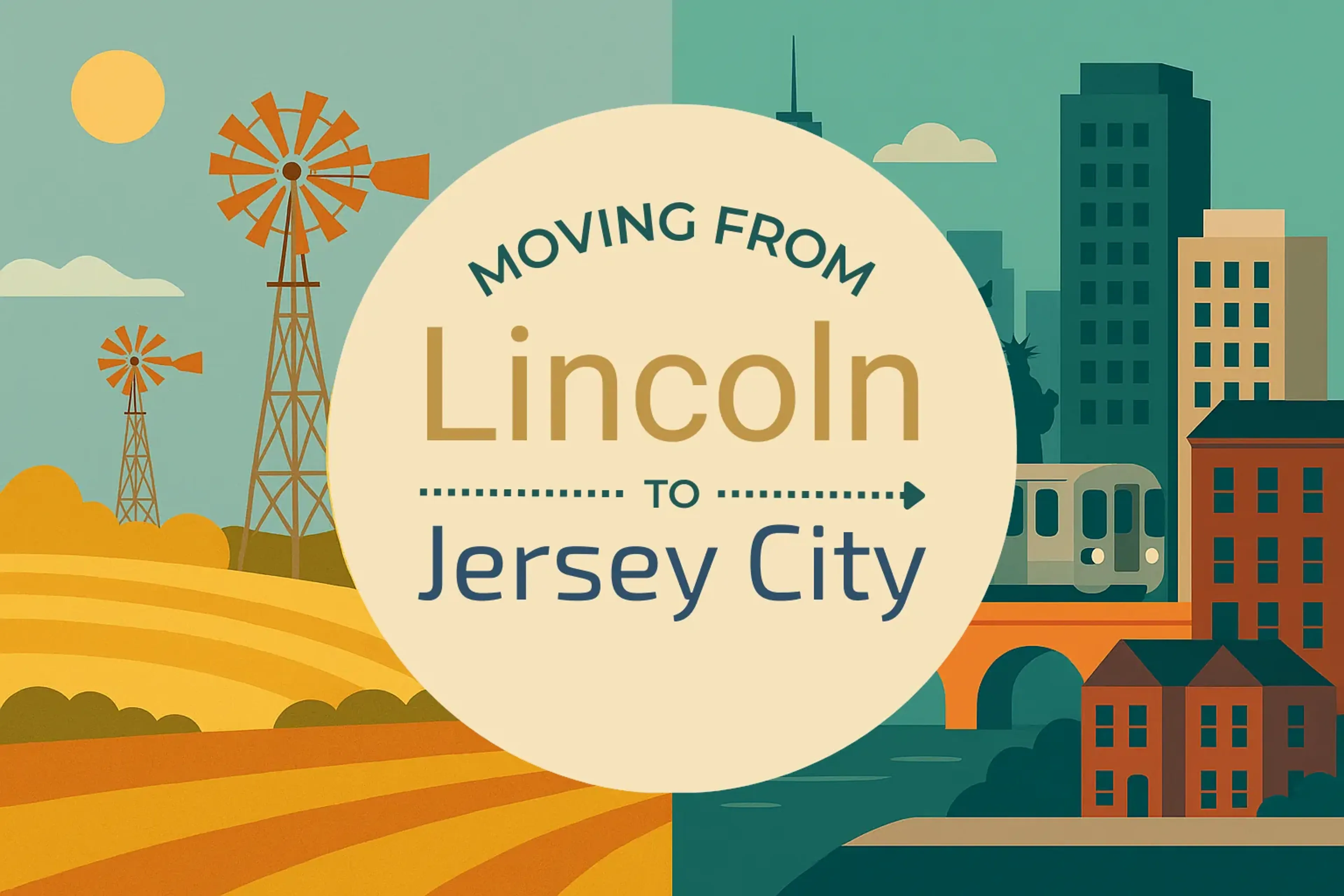 Side-by-side comparison of Lincoln to Jersey City moving companies