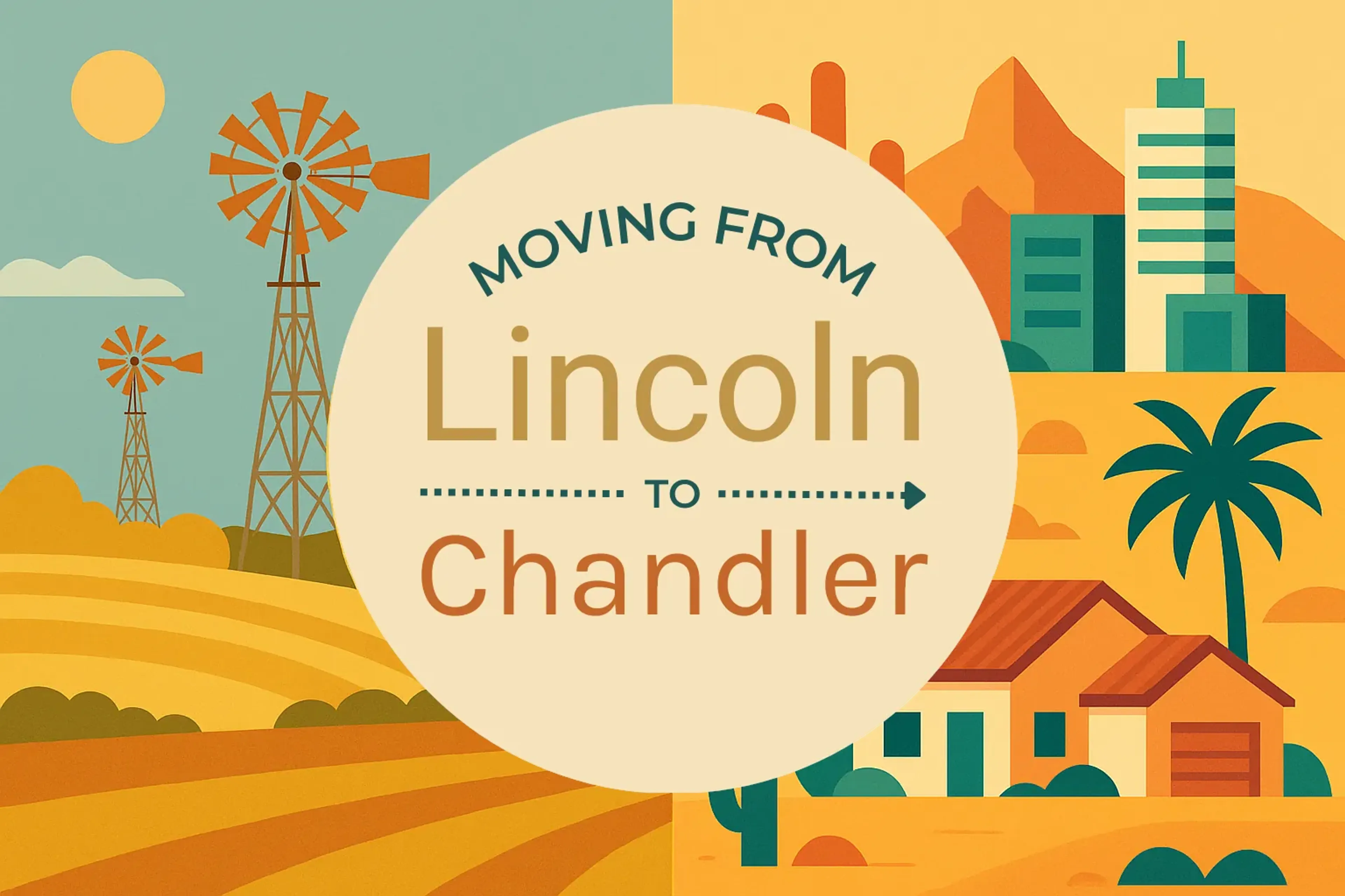 Side-by-side comparison of Lincoln to Chandler moving companies