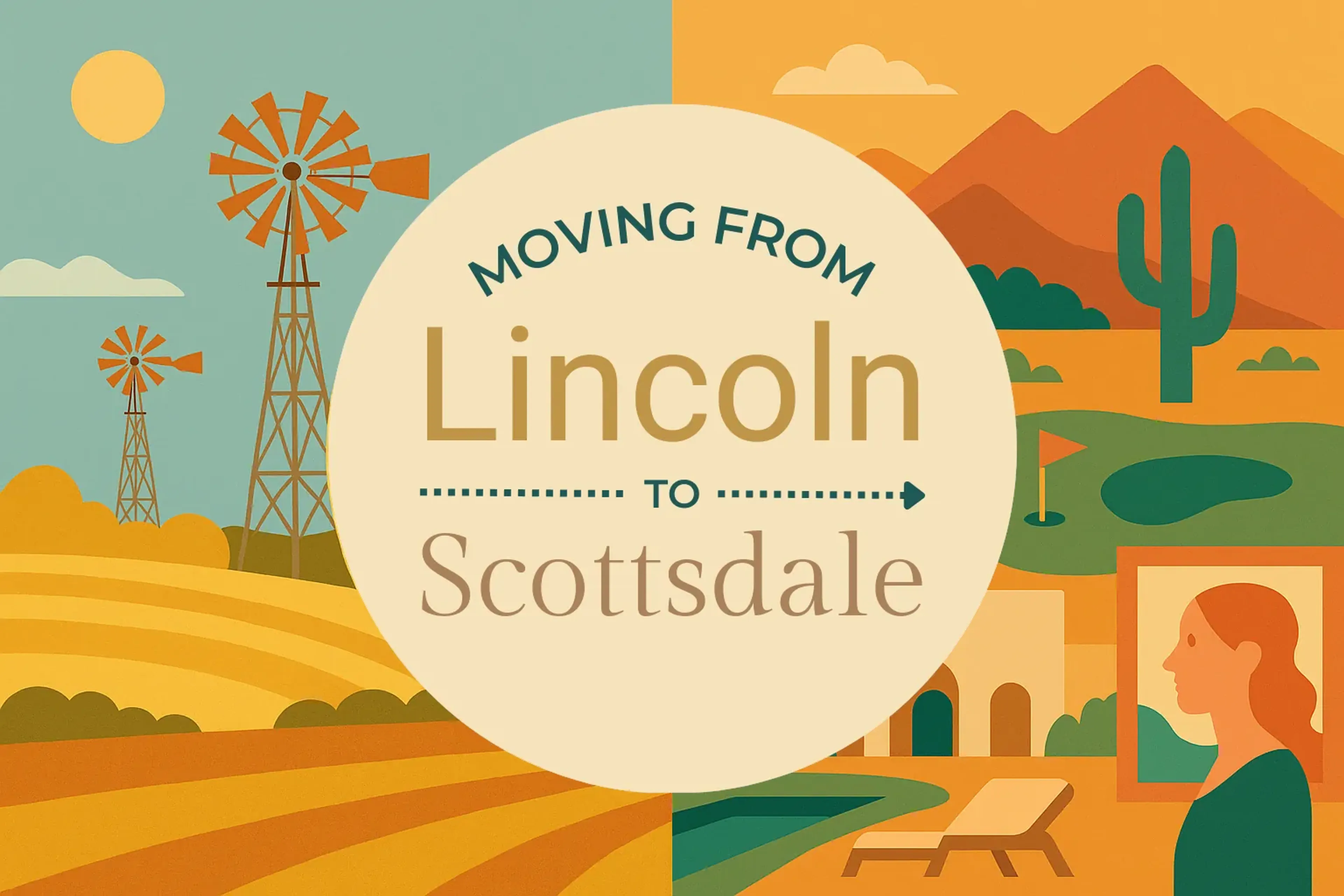 Side-by-side comparison of Lincoln to Scottsdale moving companies