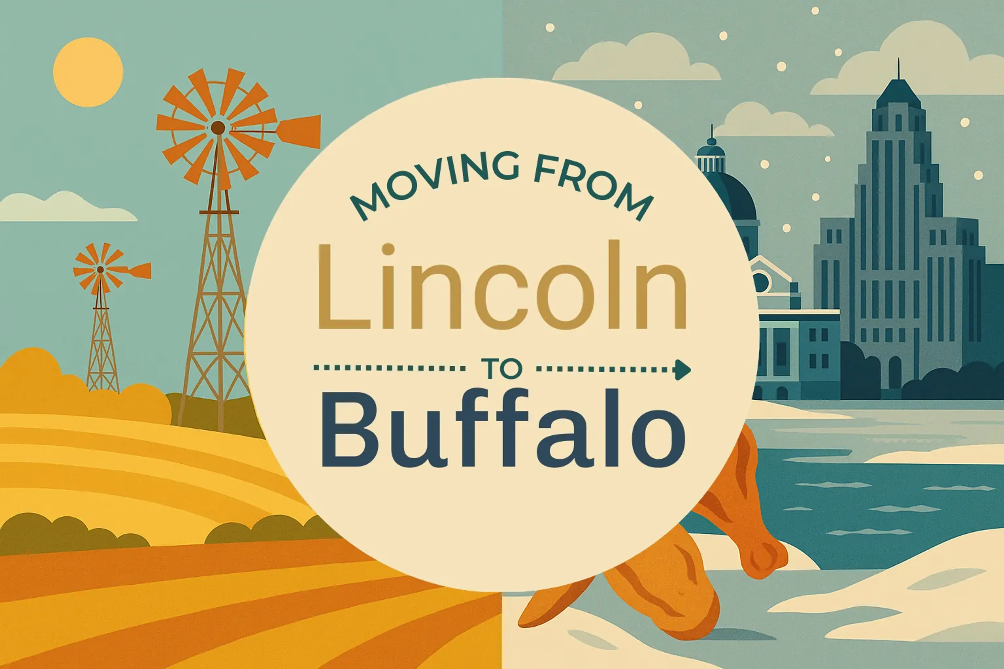 Side-by-side comparison of Lincoln to Buffalo moving companies
