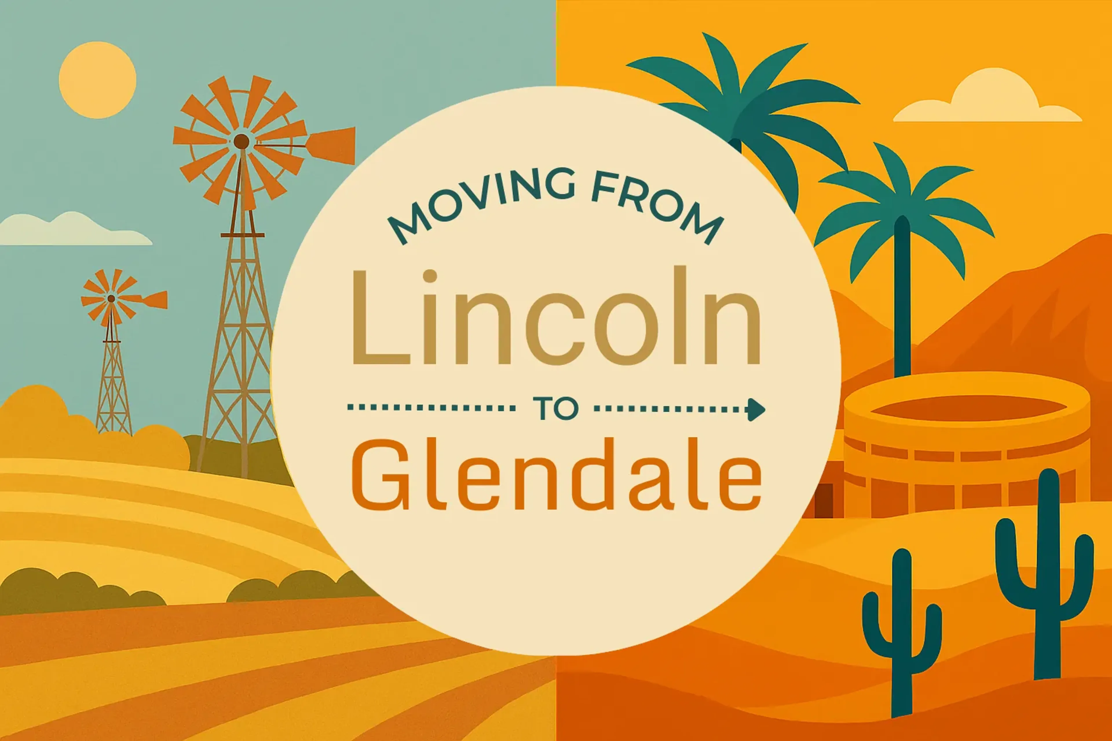 Side-by-side comparison of Lincoln to Glendale moving companies