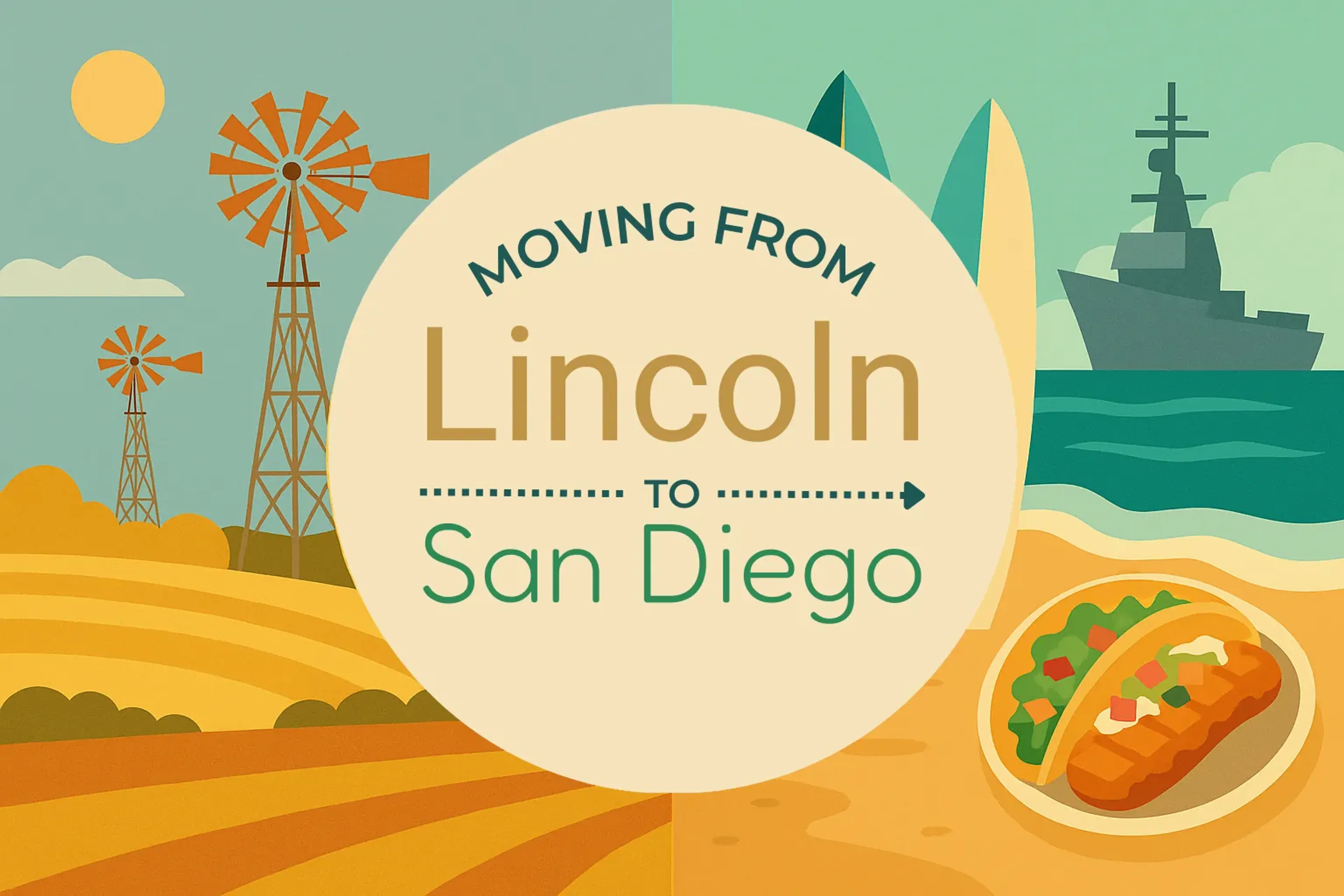 Side-by-side comparison of Lincoln to San Diego moving companies