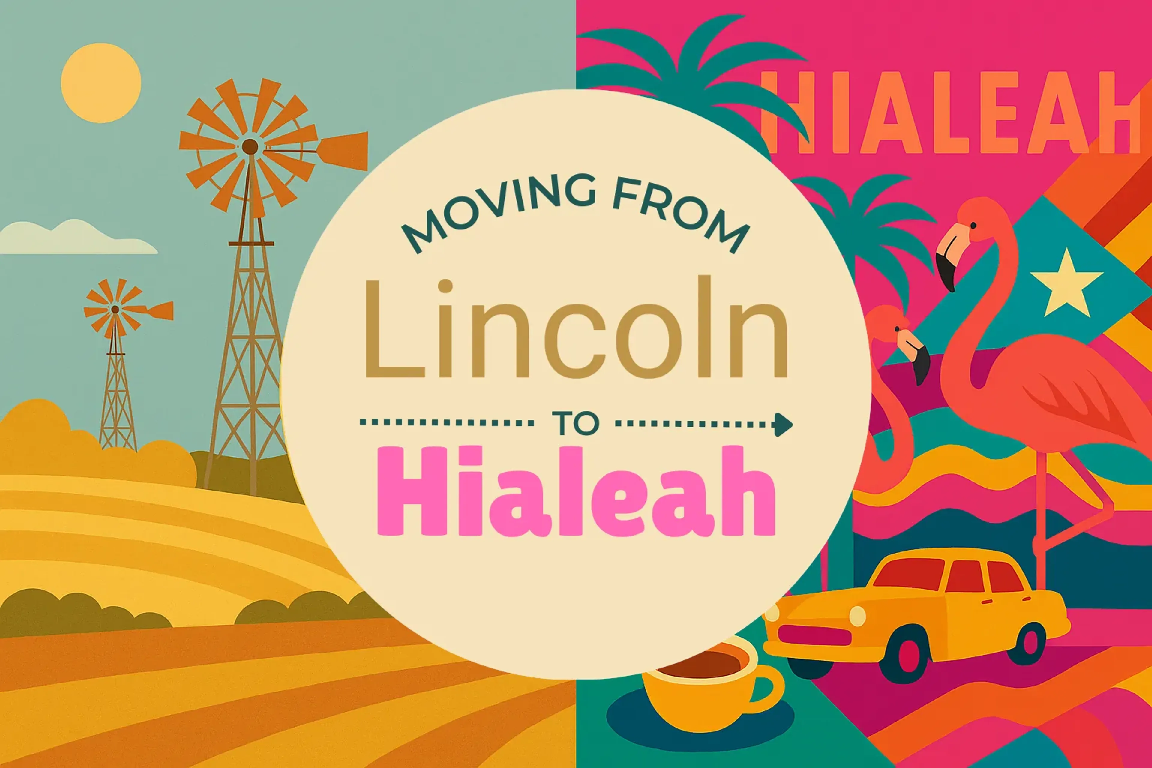 Side-by-side comparison of Lincoln to Hialeah moving companies