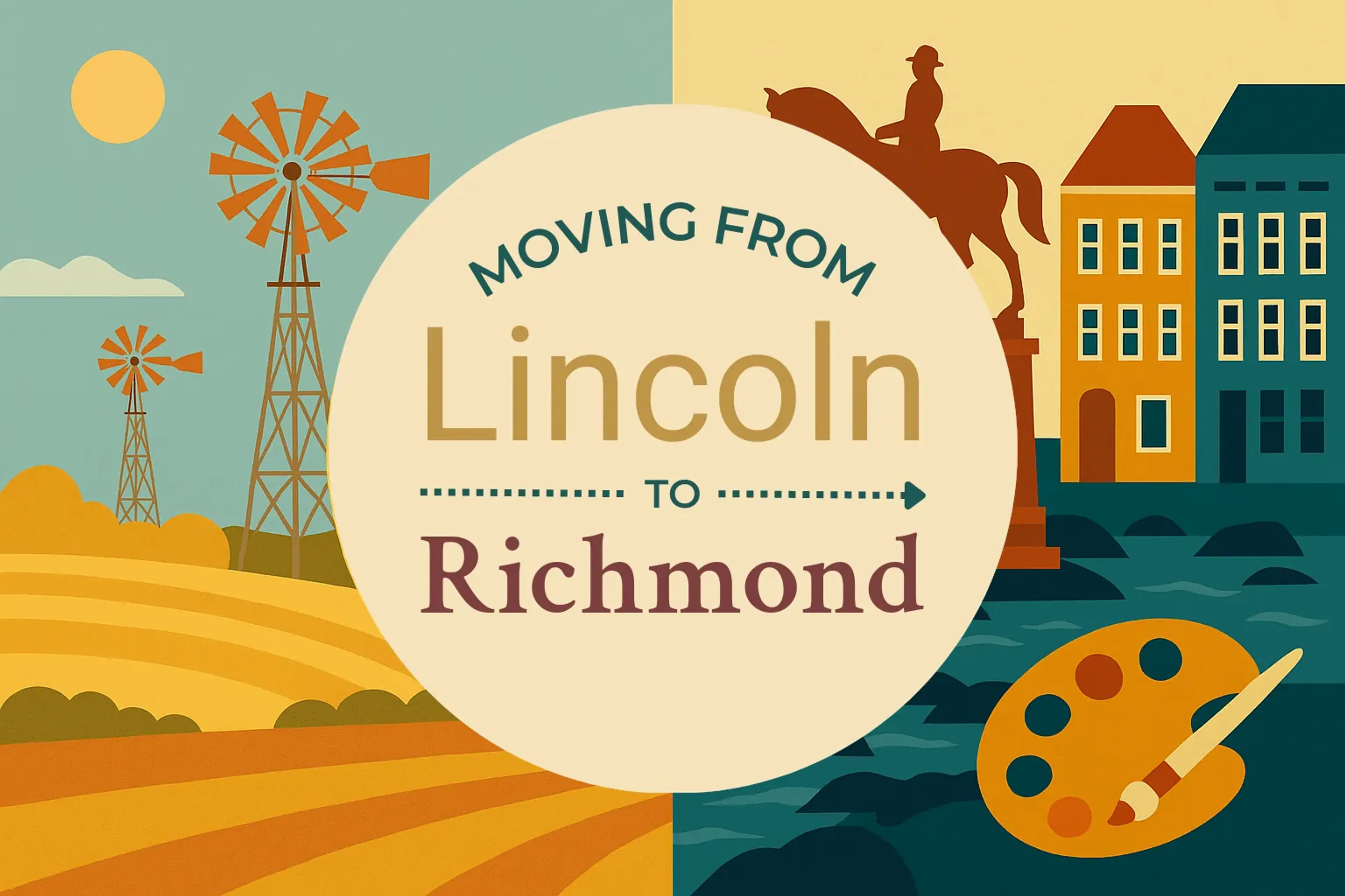 Side-by-side comparison of Lincoln to Richmond moving companies
