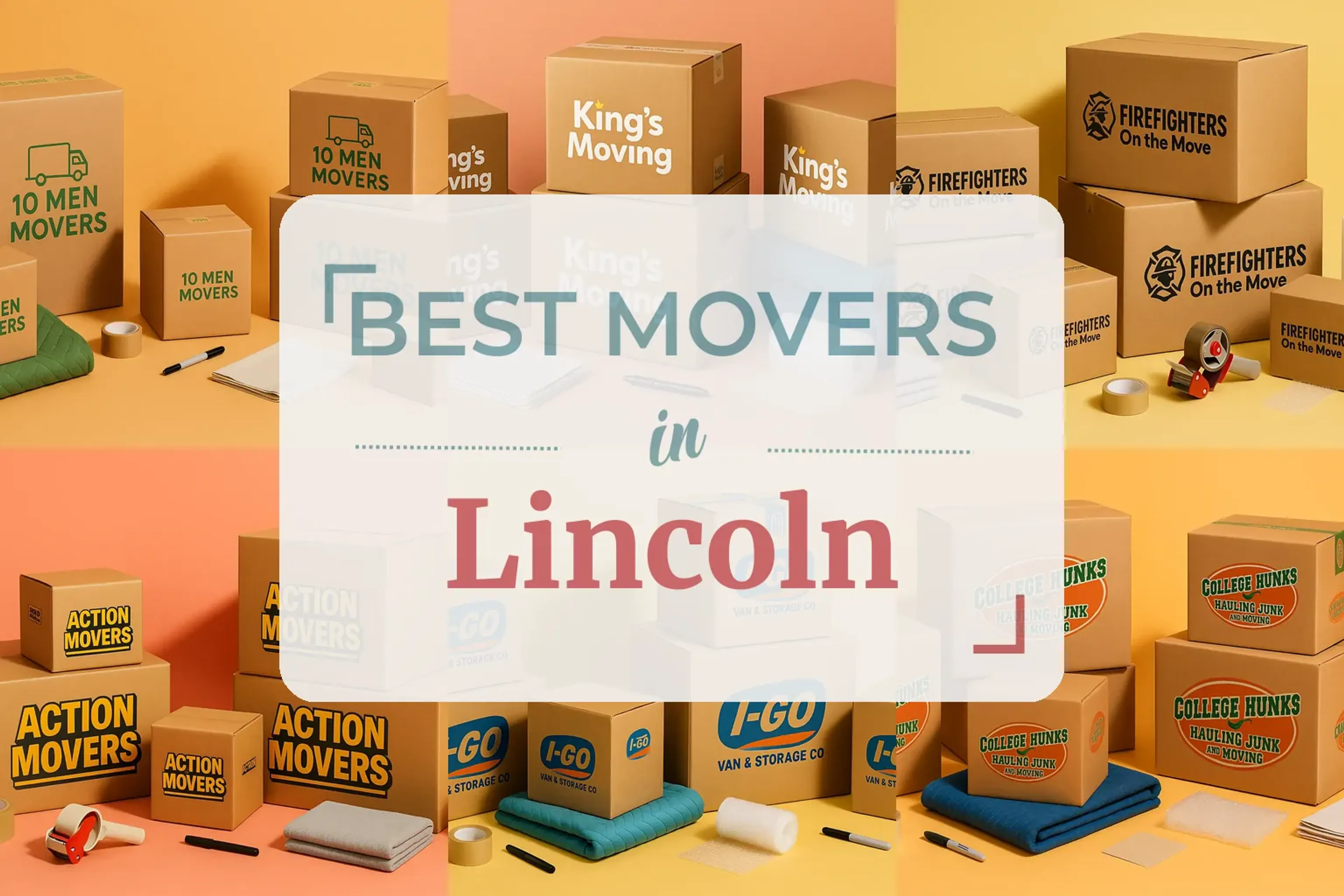 Side-by-side comparison of Lincoln moving companies