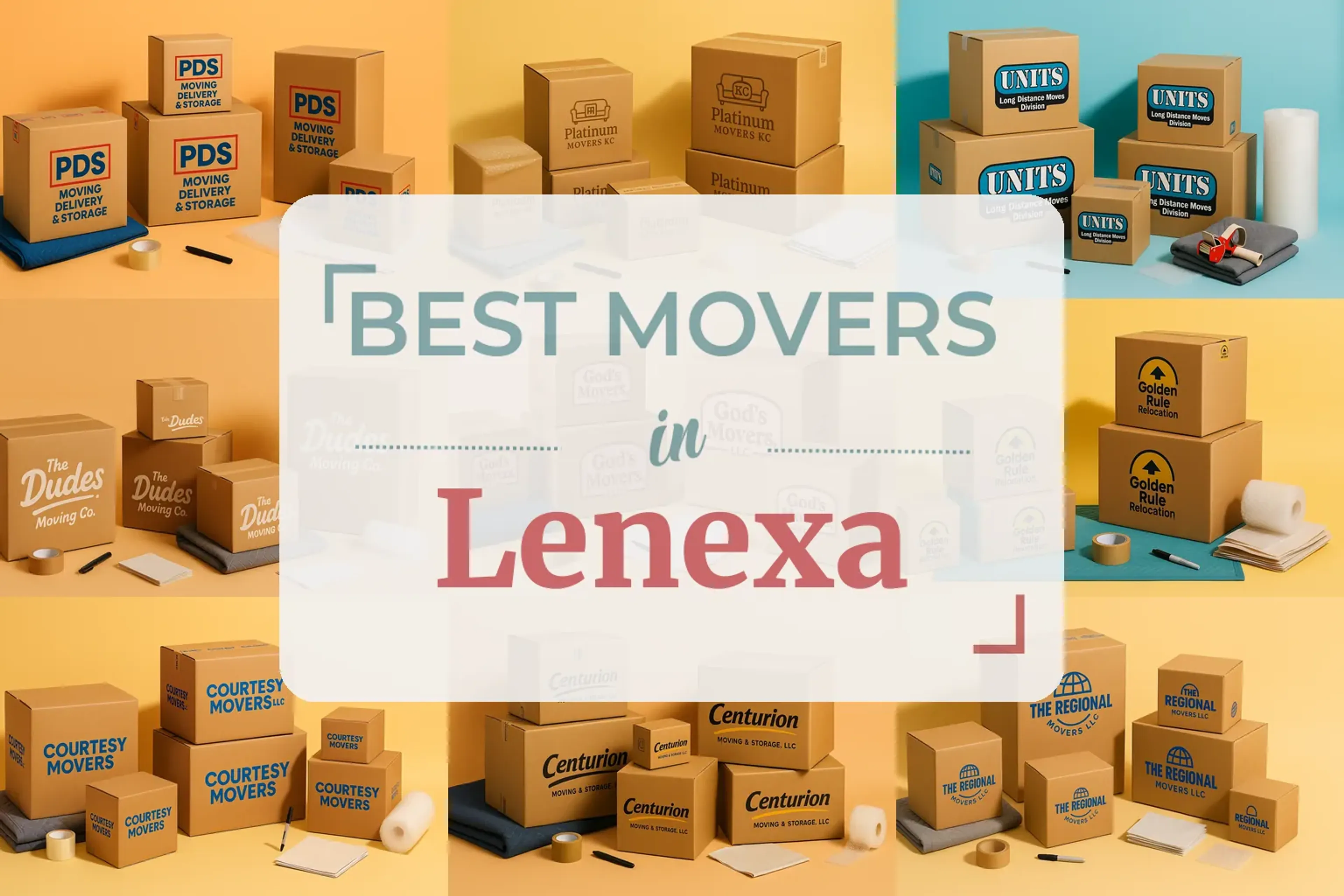 Side-by-side comparison of Lenexa moving companies