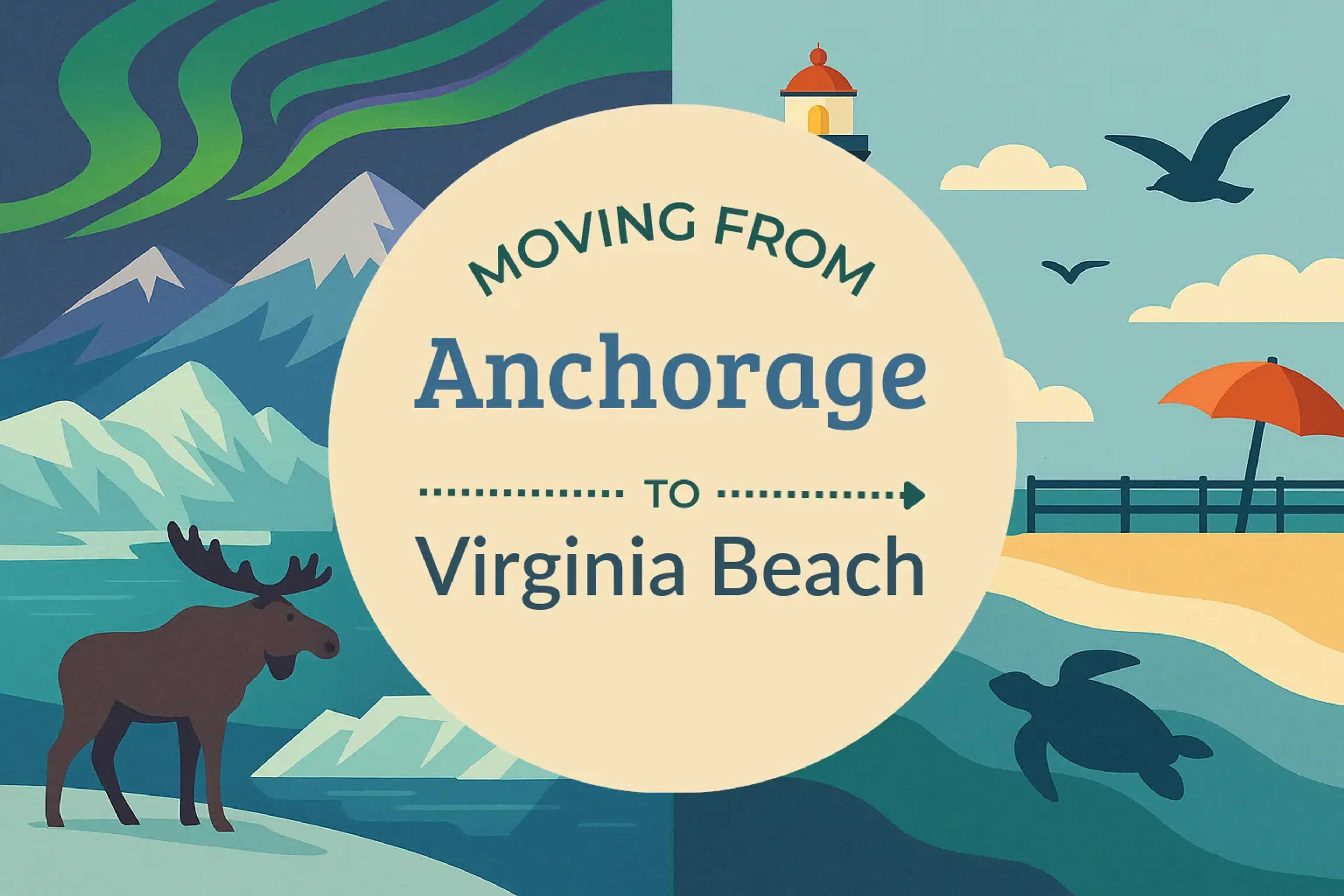 Side-by-side comparison of Anchorage to Virginia Beach moving companies