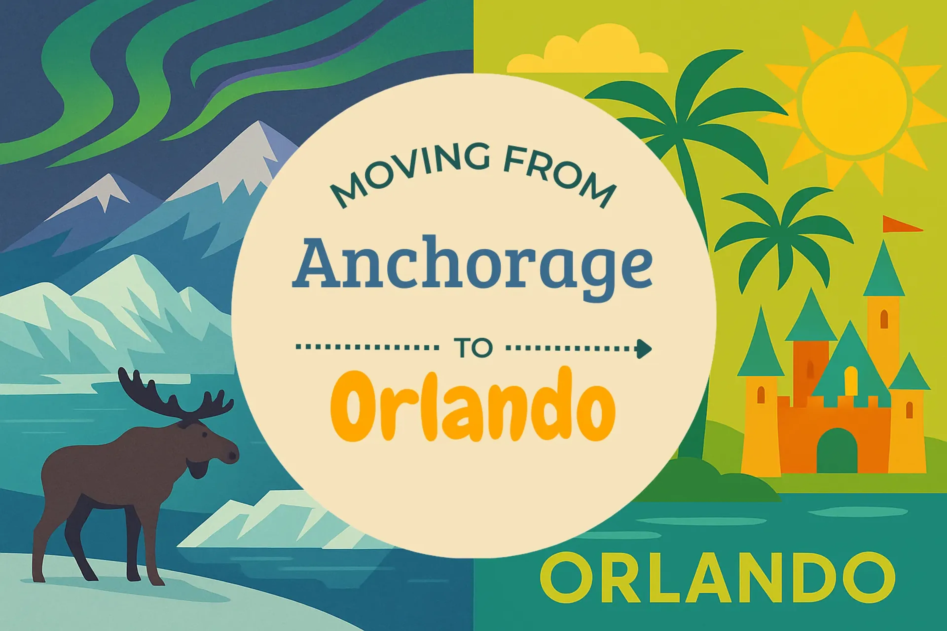 Side-by-side comparison of Anchorage to Orlando moving companies