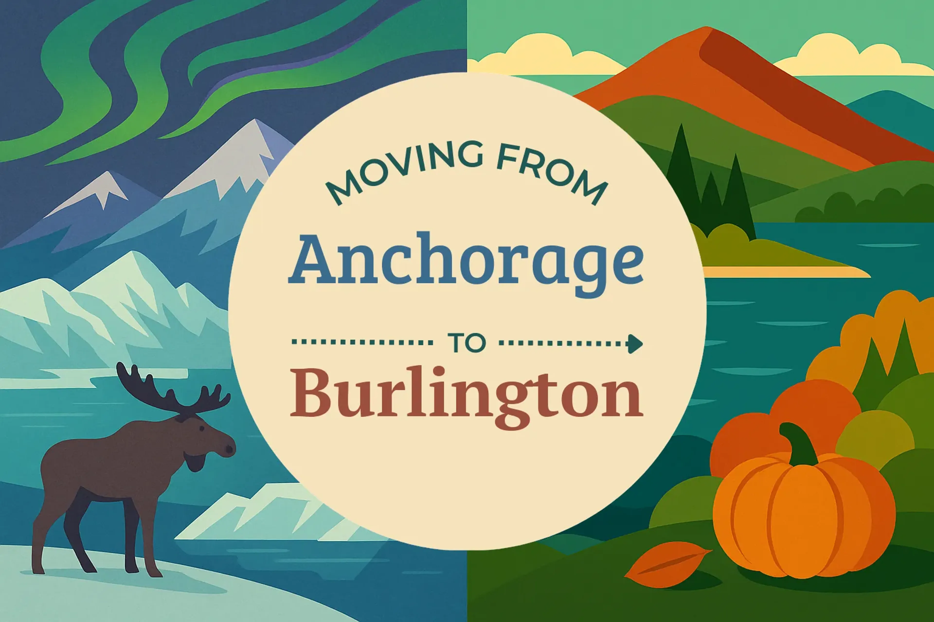 Side-by-side comparison of Anchorage to Burlington moving companies
