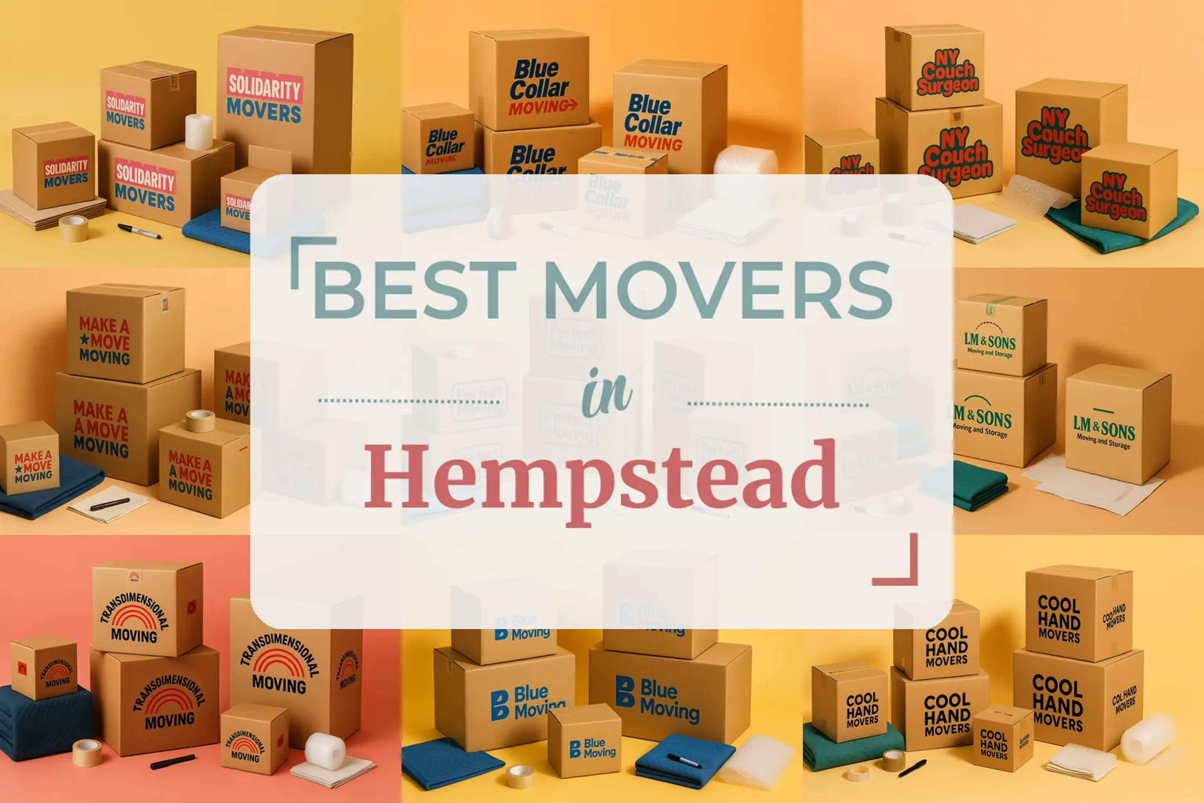 Side-by-side comparison of Hempstead moving companies