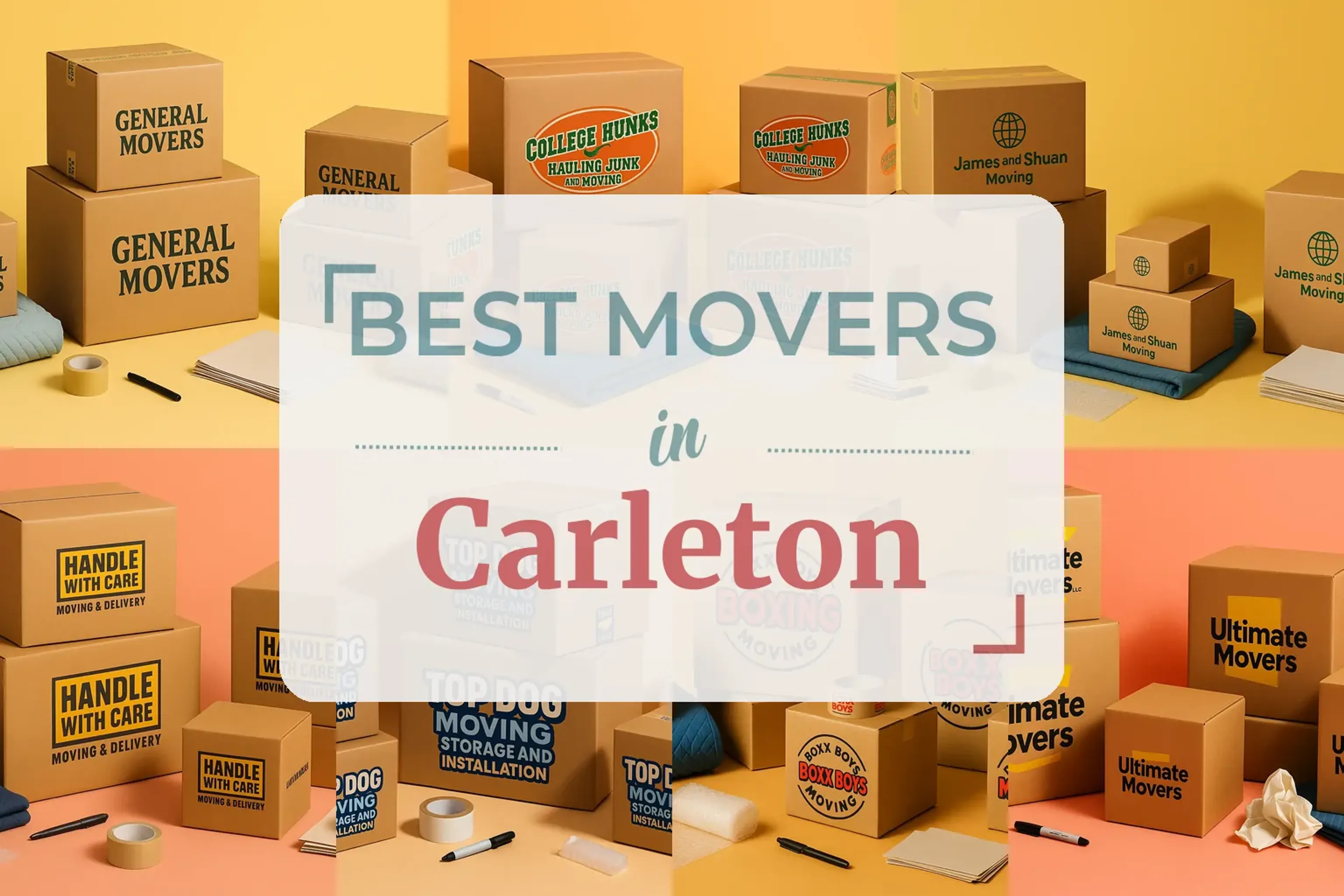 Side-by-side comparison of Carleton moving companies