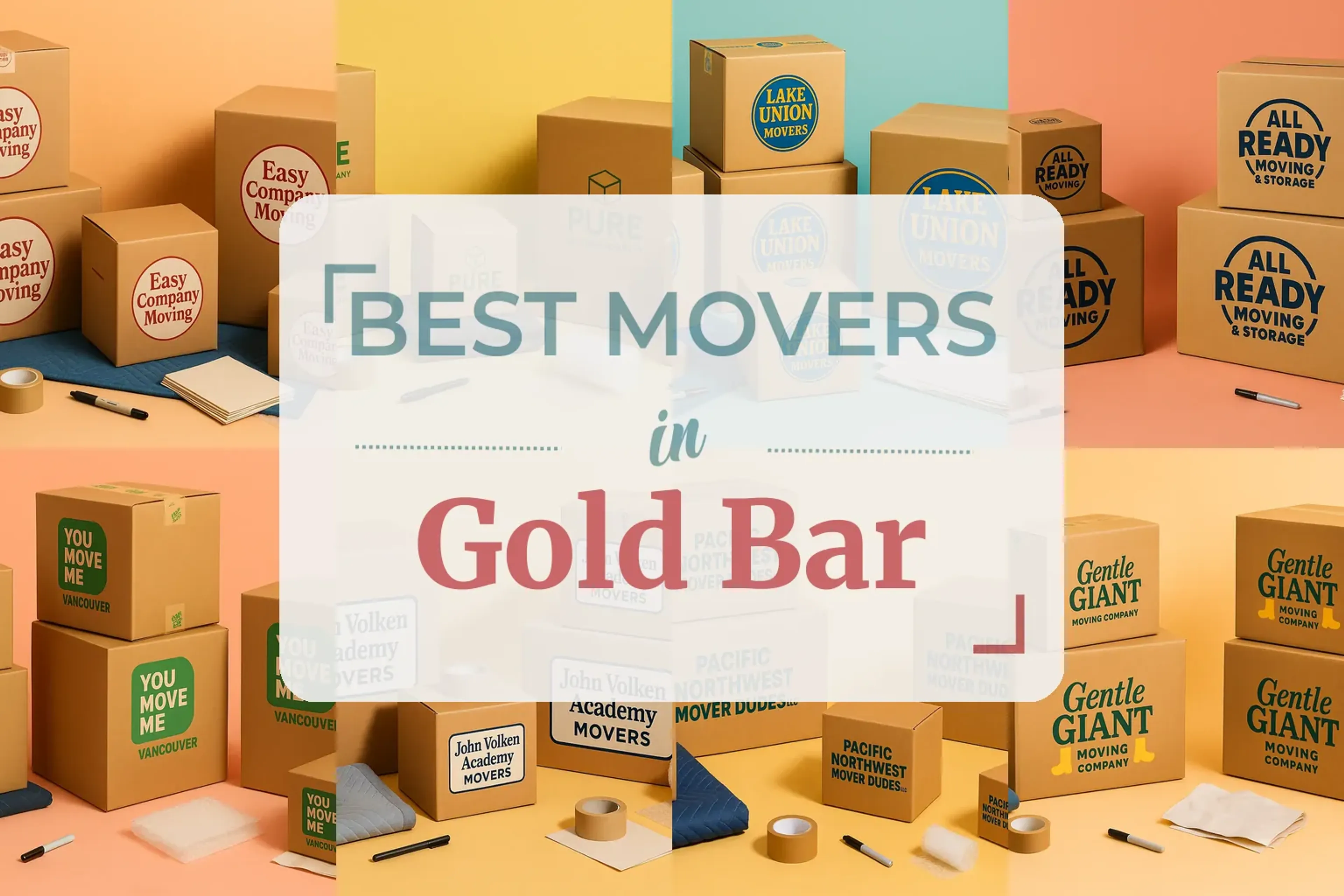 Side-by-side comparison of Gold Bar moving companies