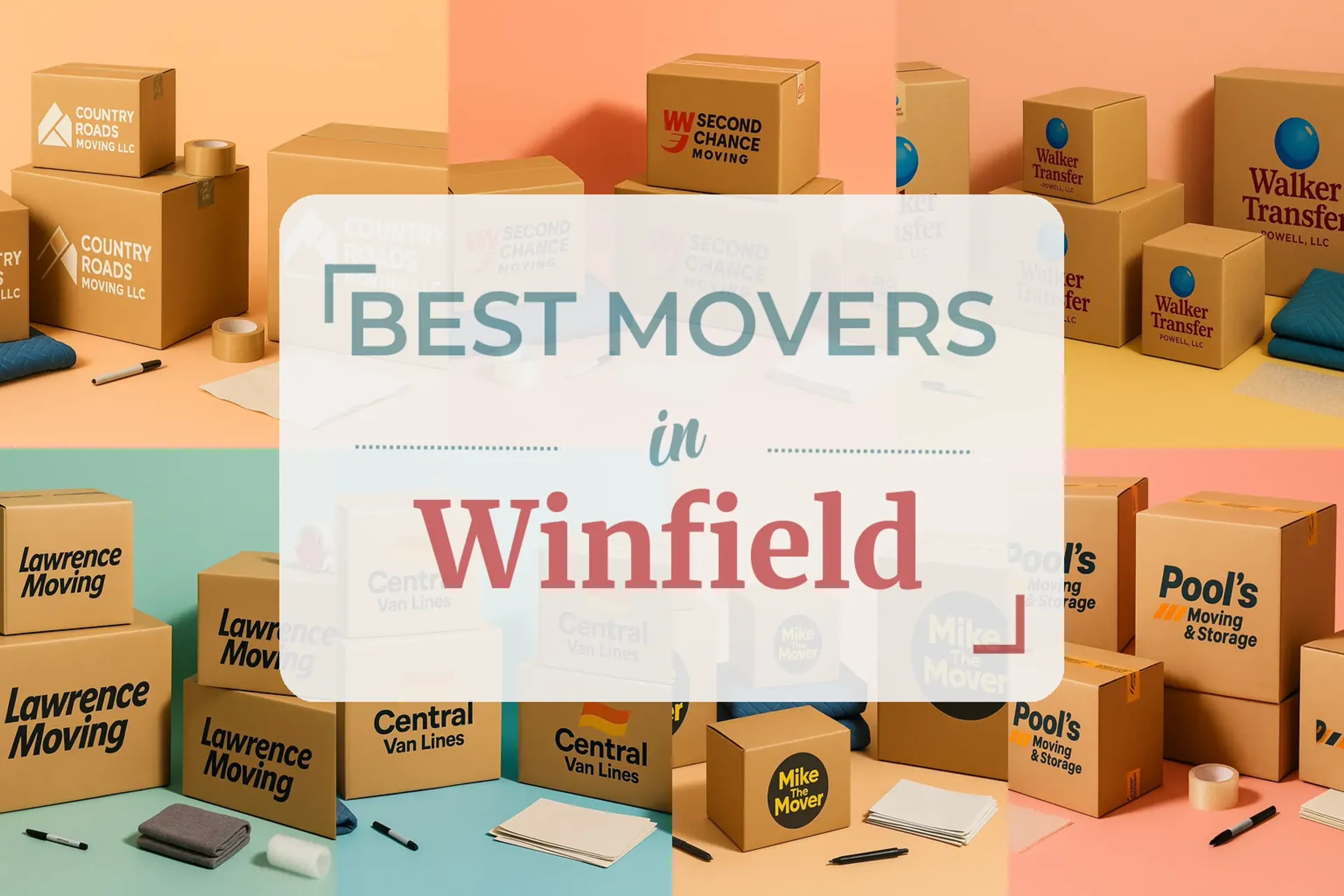 Side-by-side comparison of Winfield moving companies