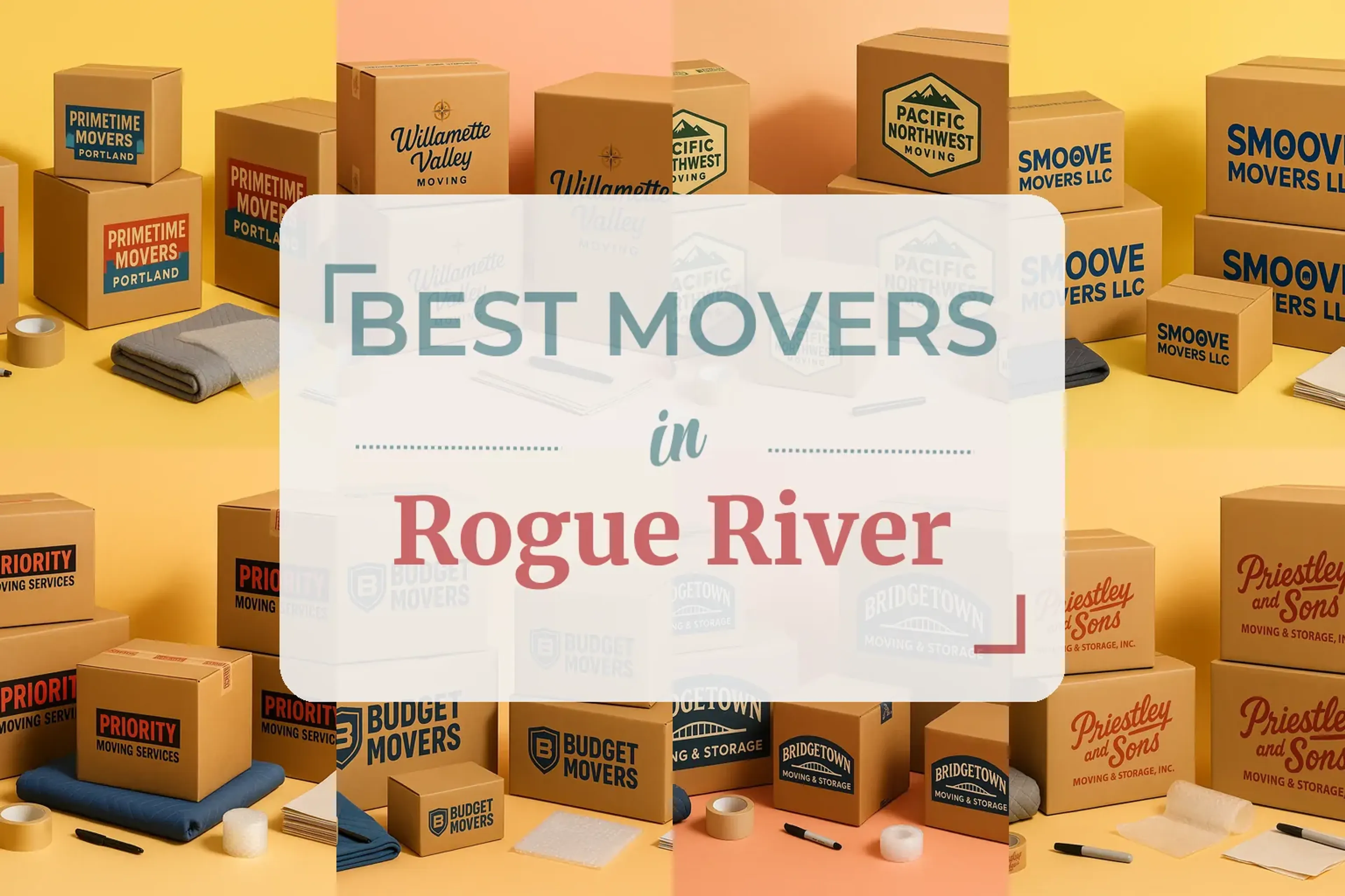 Side-by-side comparison of Rogue River moving companies
