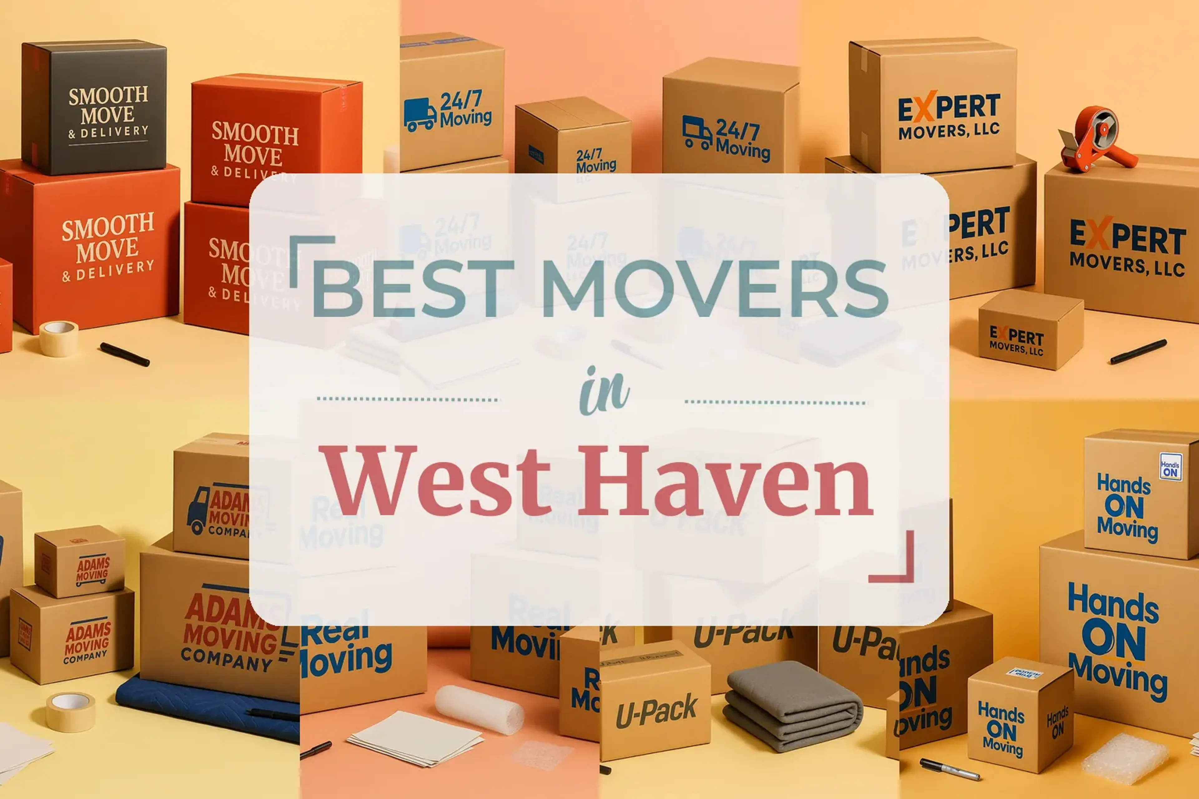 Side-by-side comparison of West Haven moving companies