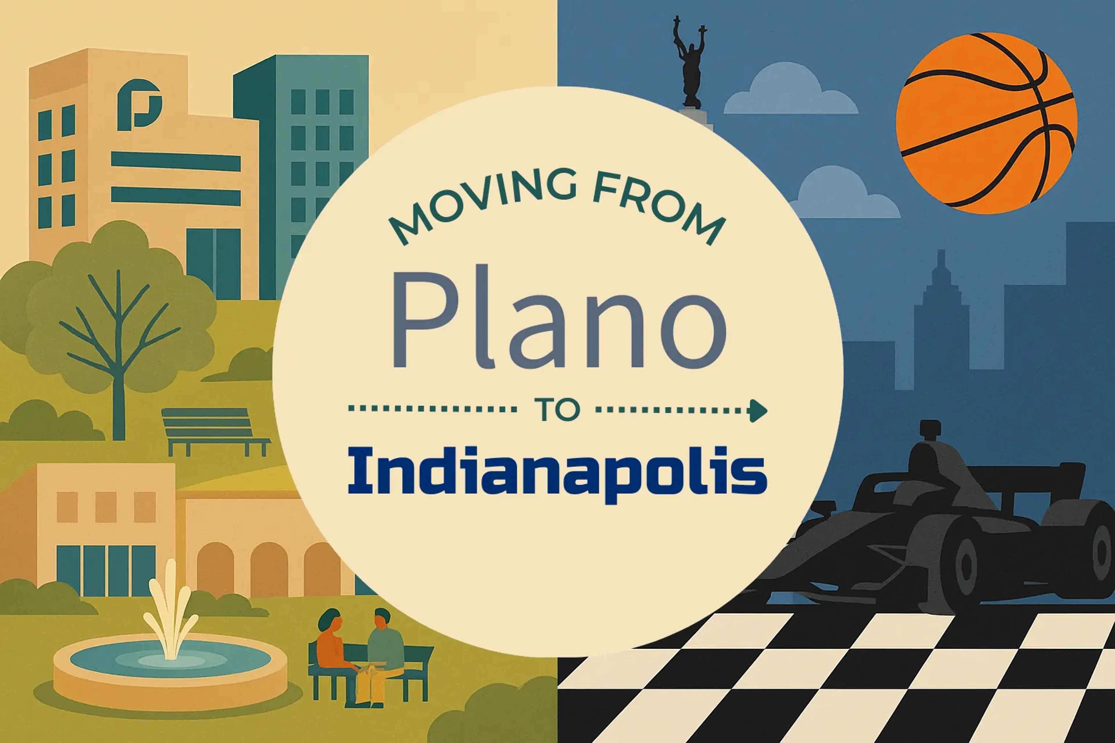 Side-by-side comparison of Plano to Indianapolis moving companies