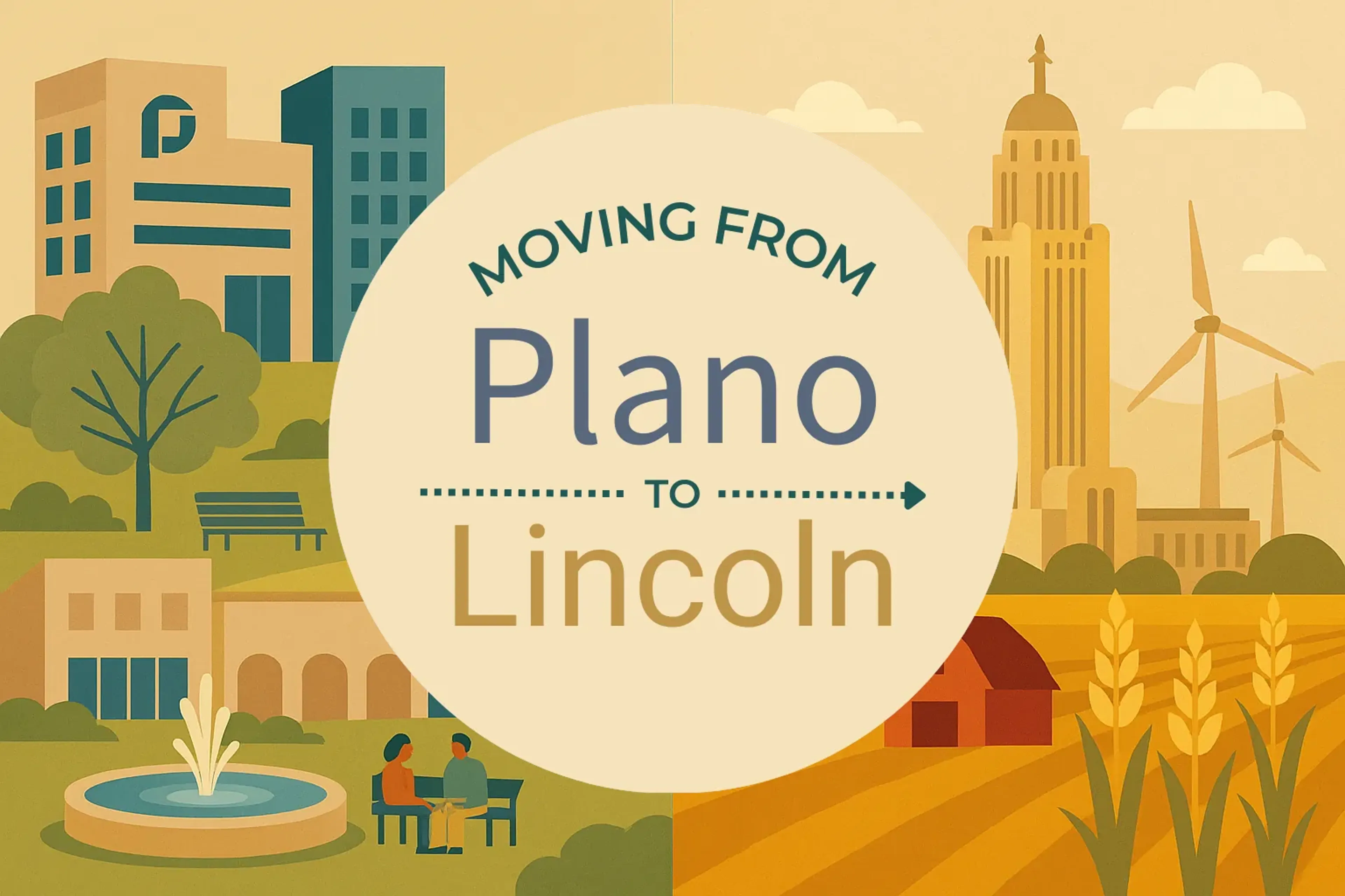 Side-by-side comparison of Plano to Lincoln moving companies