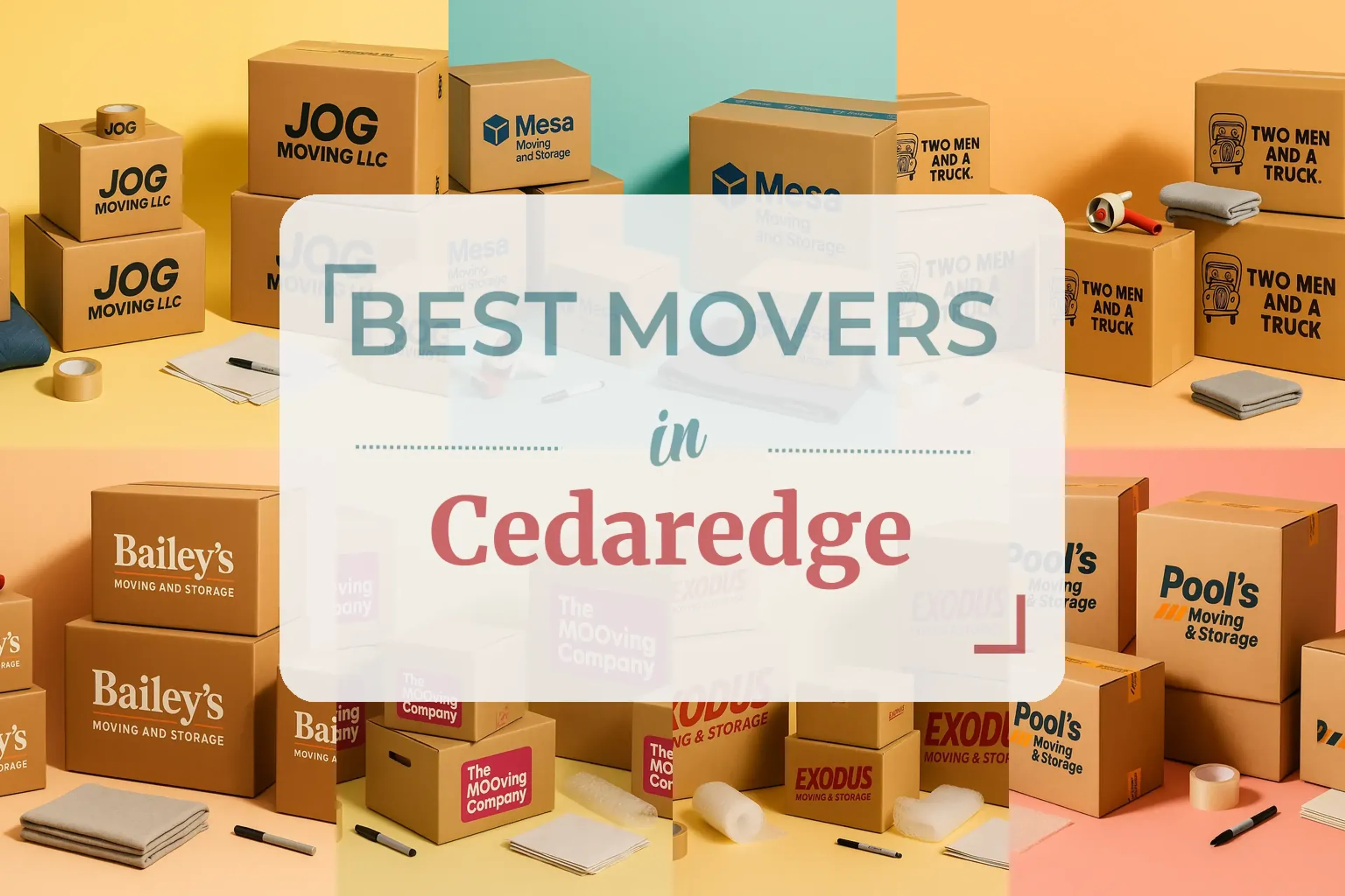 Side-by-side comparison of Cedaredge moving companies