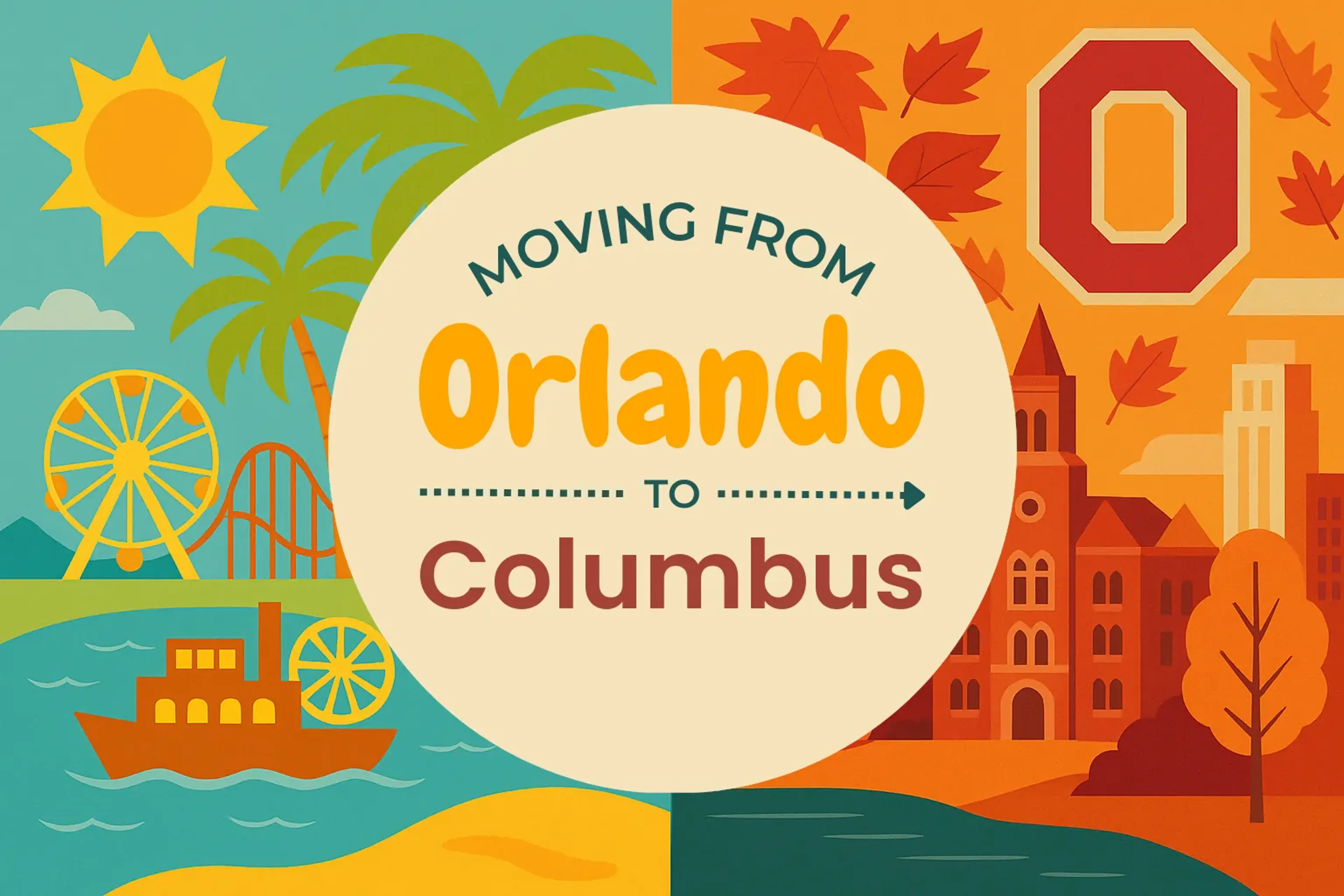 Side-by-side comparison of Orlando to Columbus moving companies