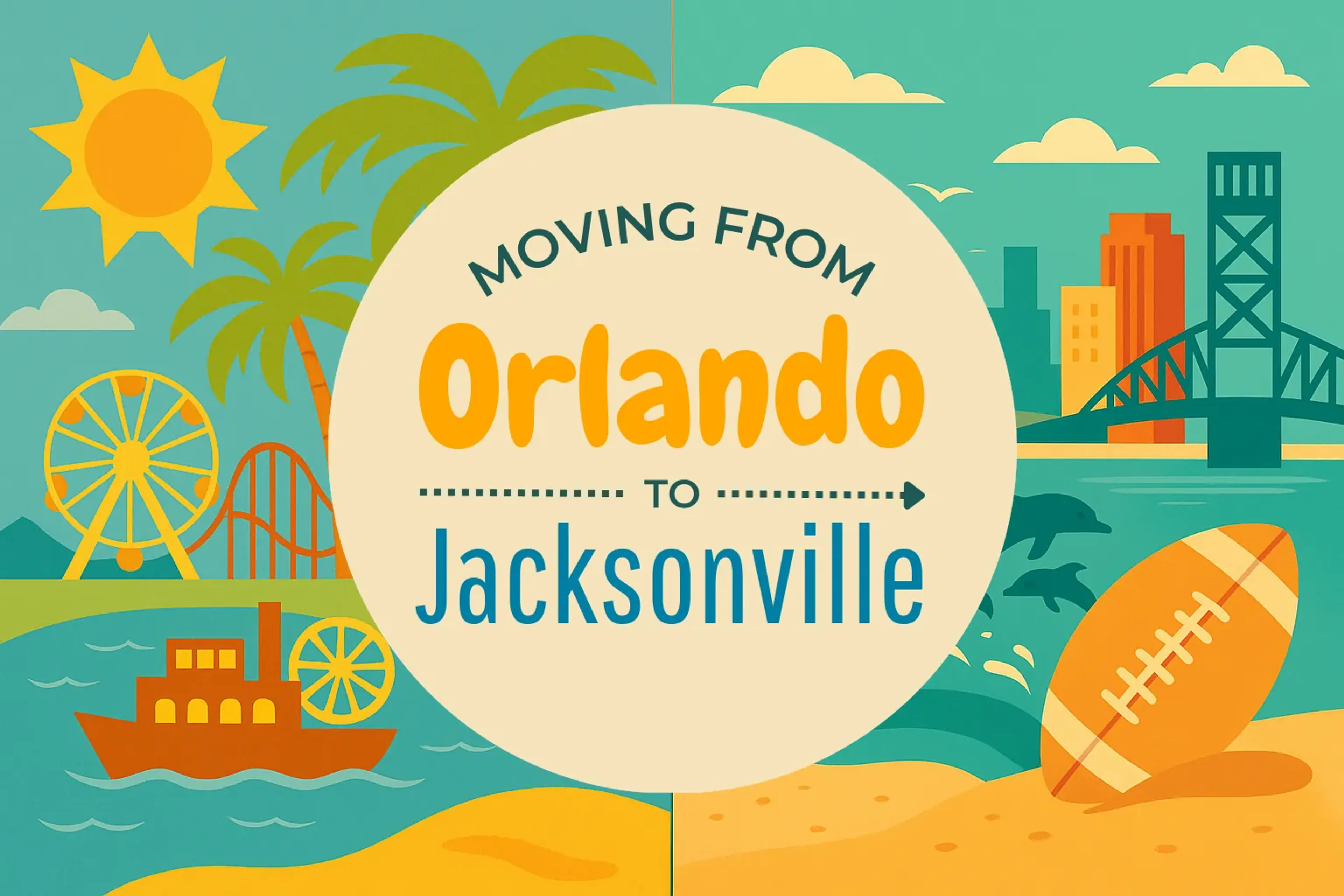 Side-by-side comparison of Orlando to Jacksonville moving companies