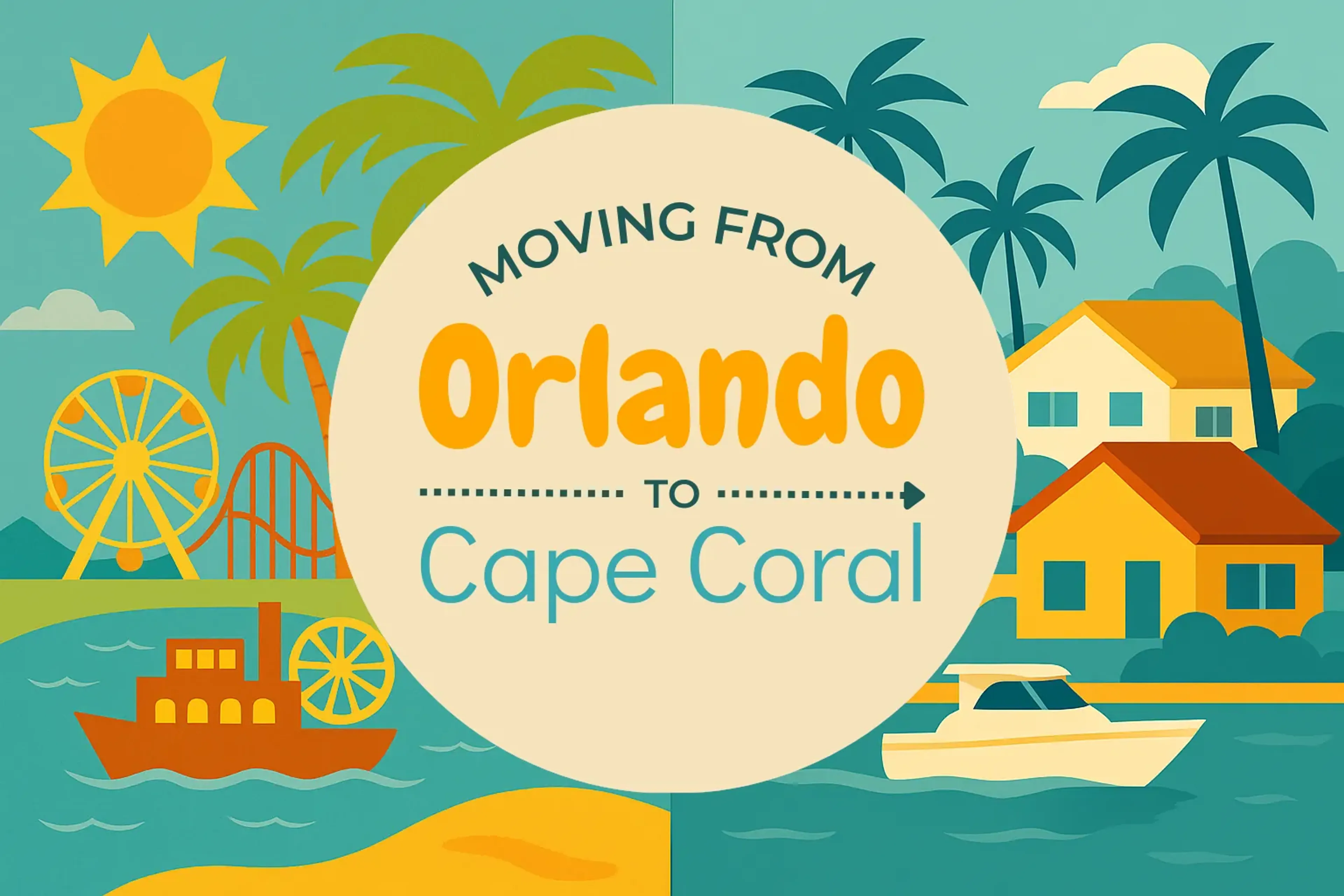 Side-by-side comparison of Orlando to Cape Coral moving companies