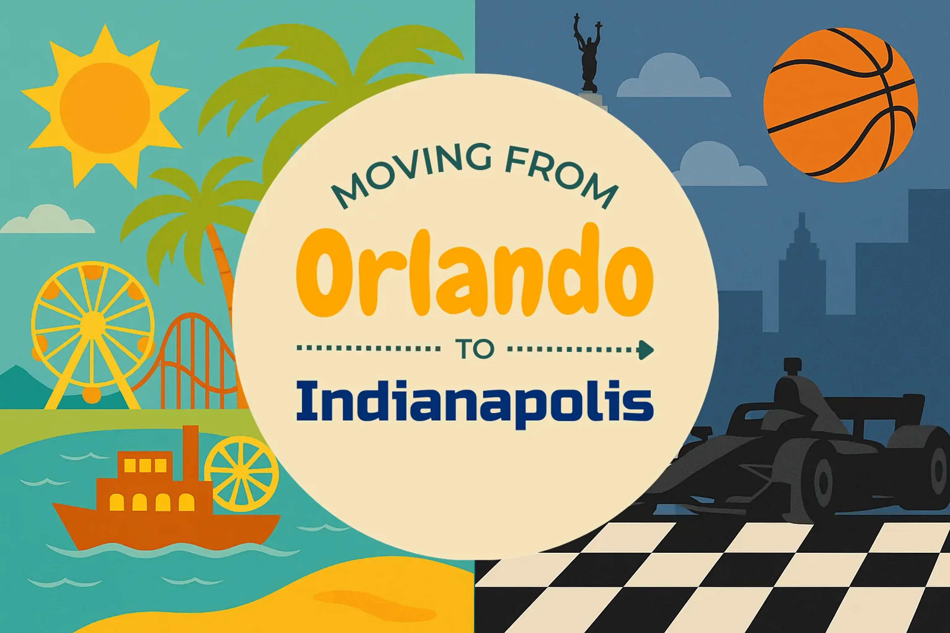 Side-by-side comparison of Orlando to Indianapolis moving companies