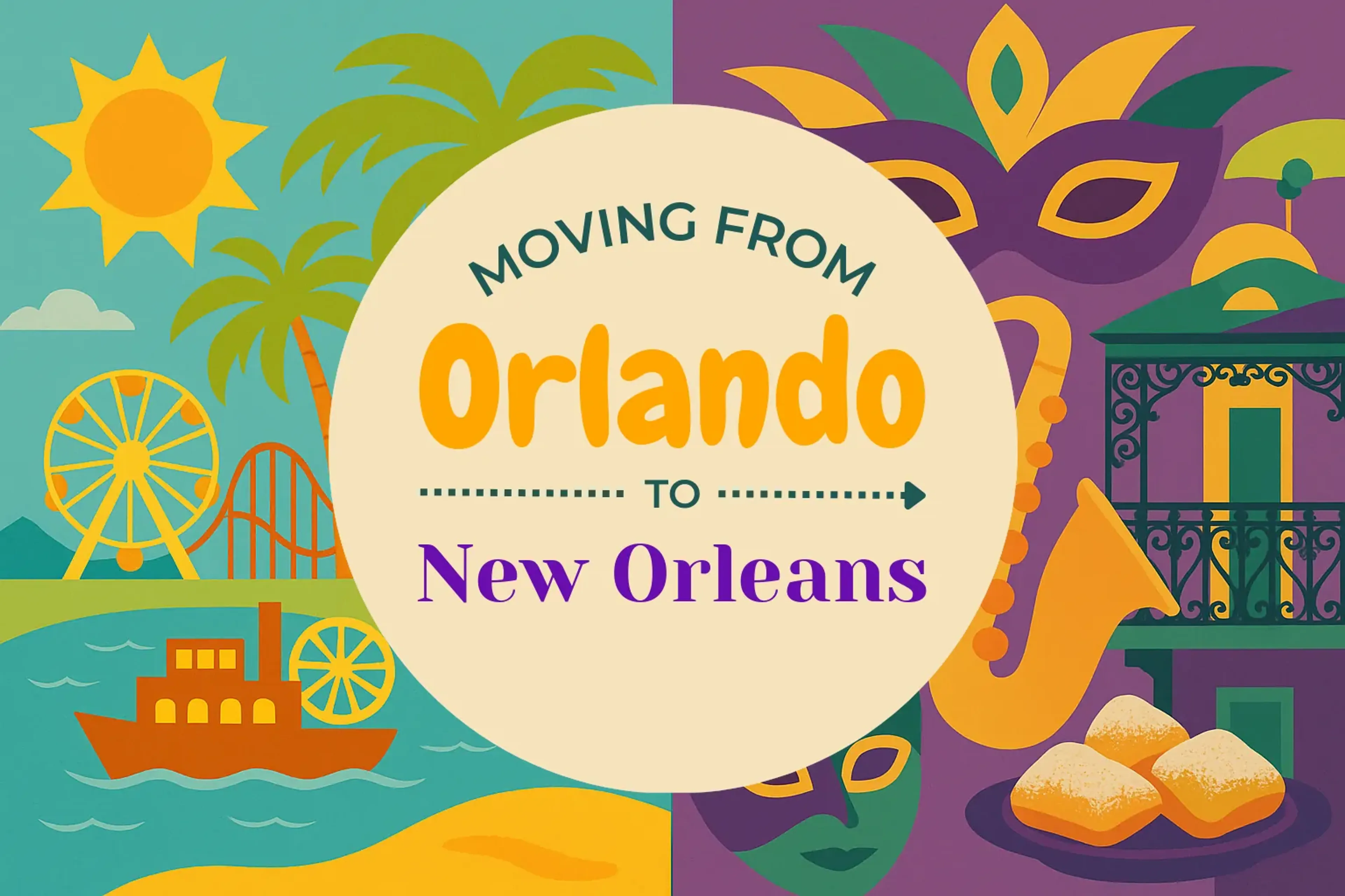 Side-by-side comparison of Orlando to New Orleans moving companies