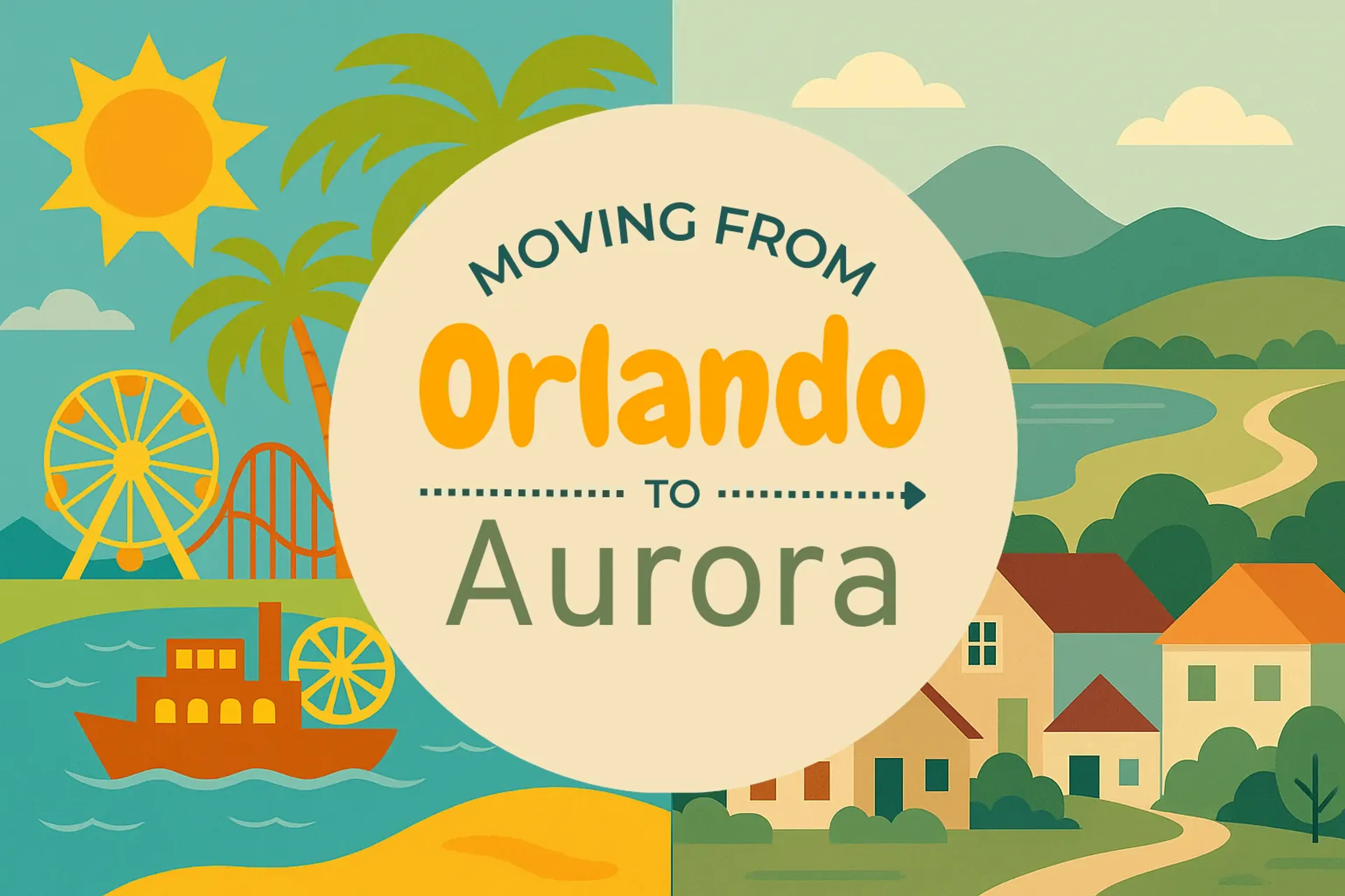 Side-by-side comparison of Orlando to Aurora moving companies
