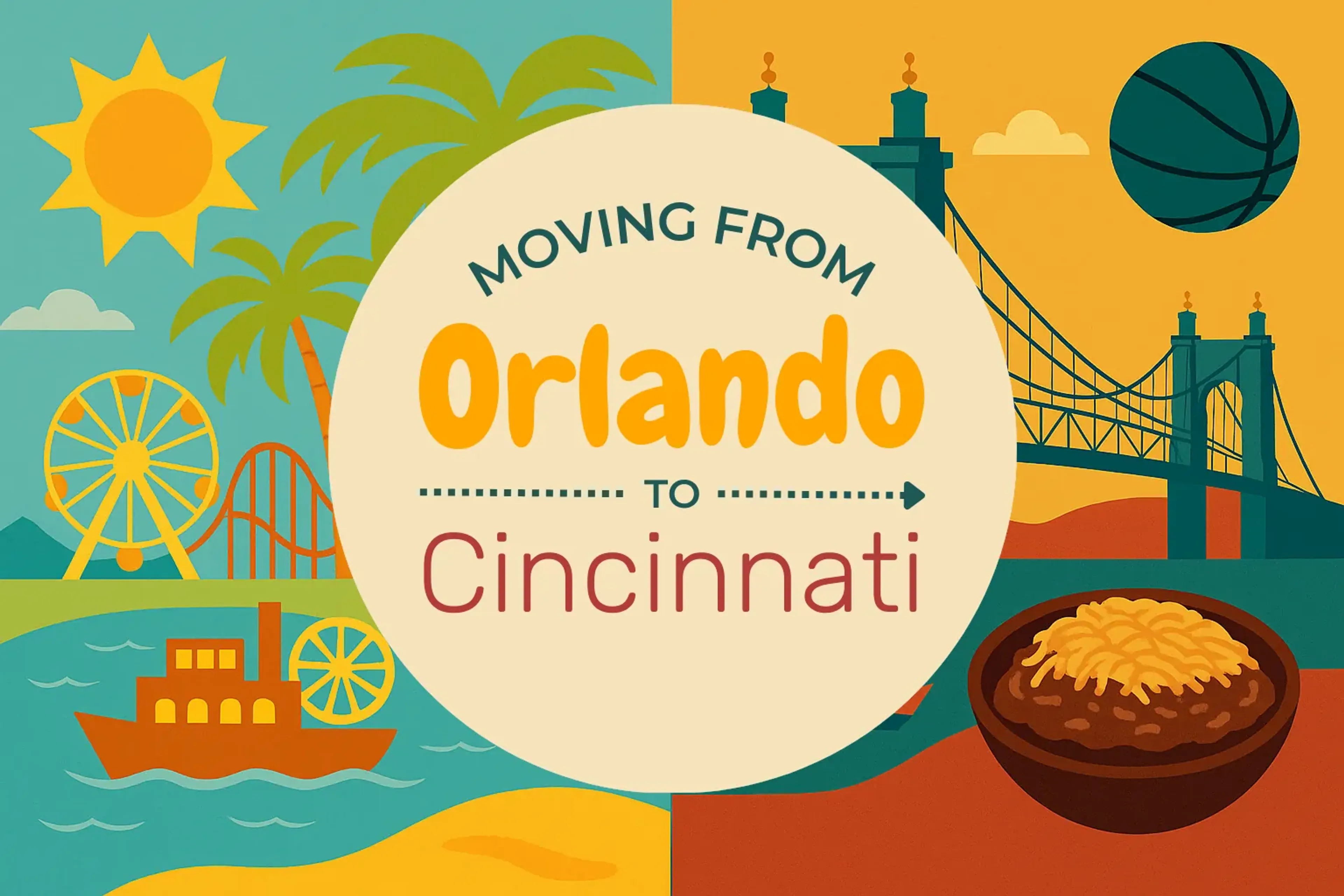 Side-by-side comparison of Orlando to Cincinnati moving companies