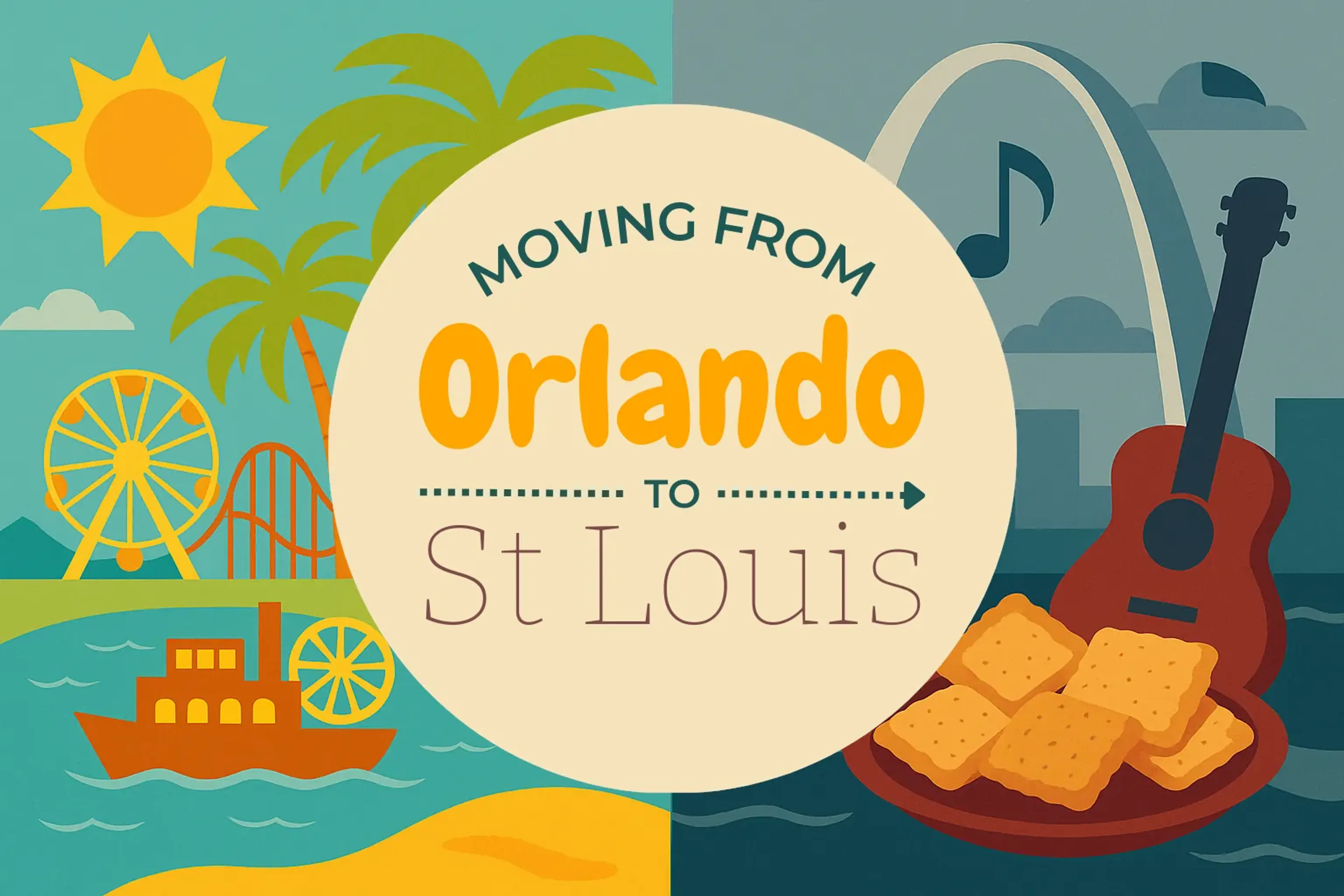 Side-by-side comparison of Orlando to St. Louis moving companies
