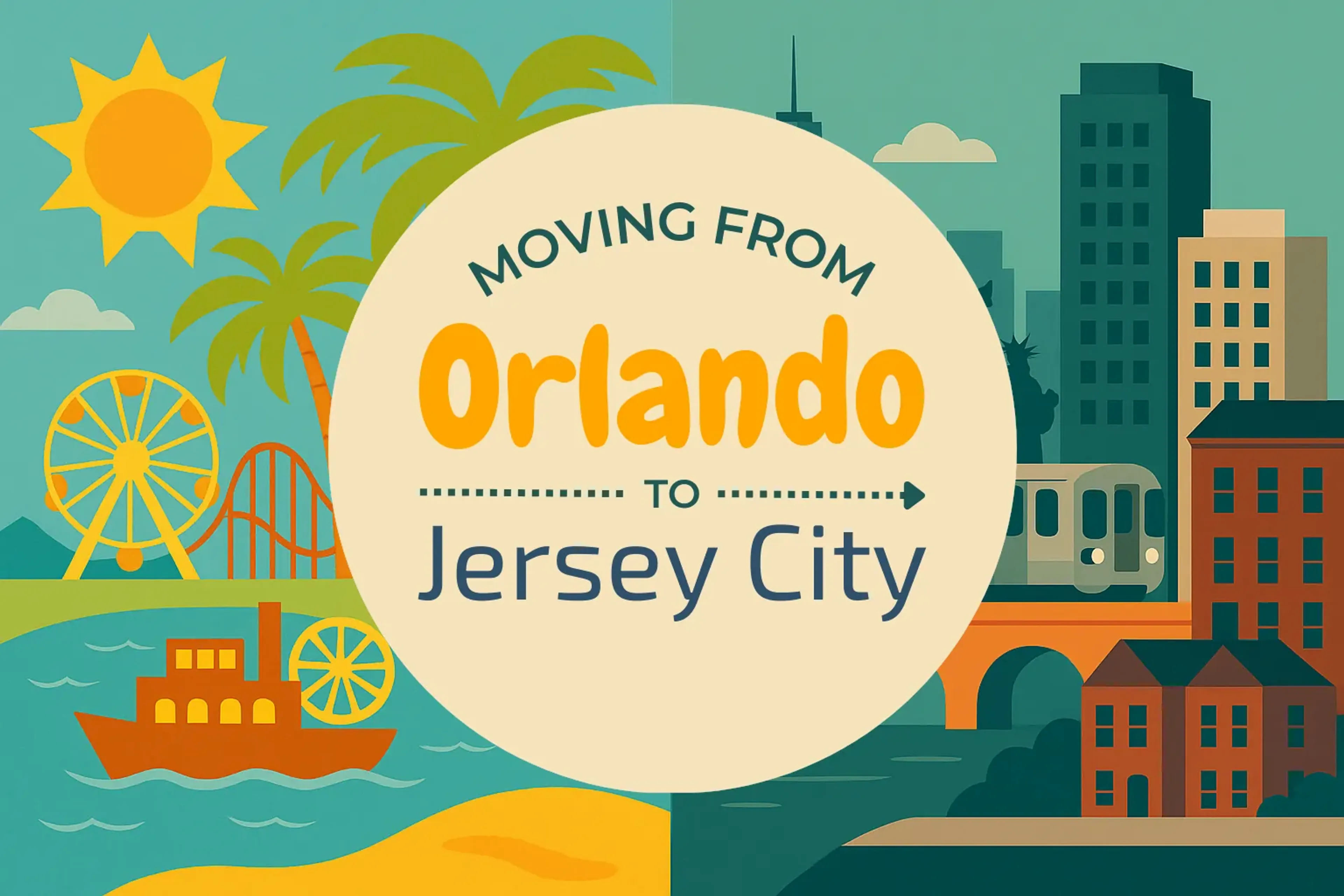 Side-by-side comparison of Orlando to Jersey City moving companies