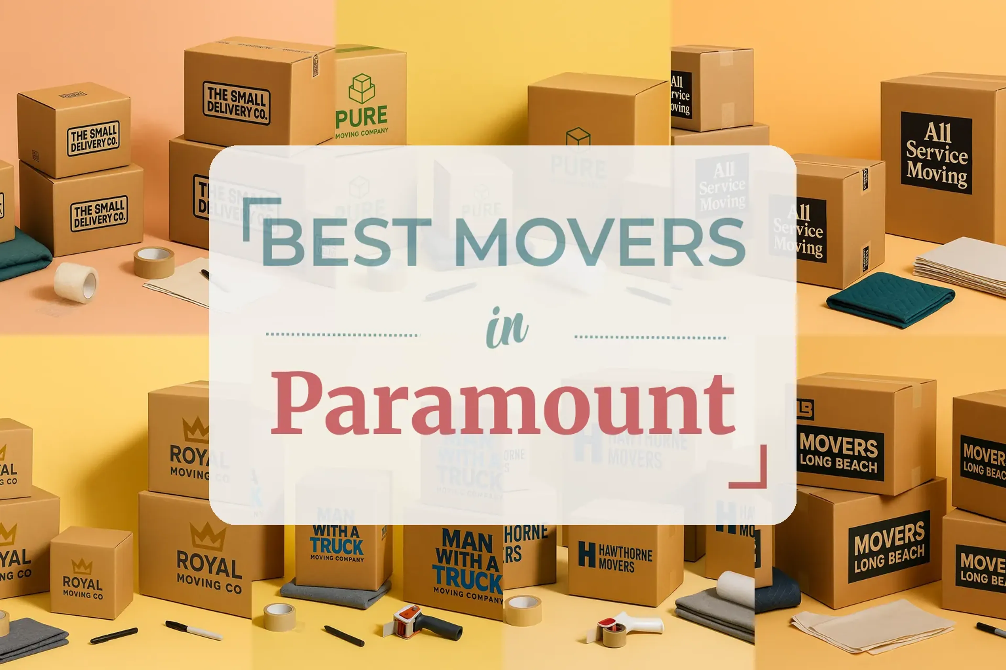 Side-by-side comparison of Paramount moving companies
