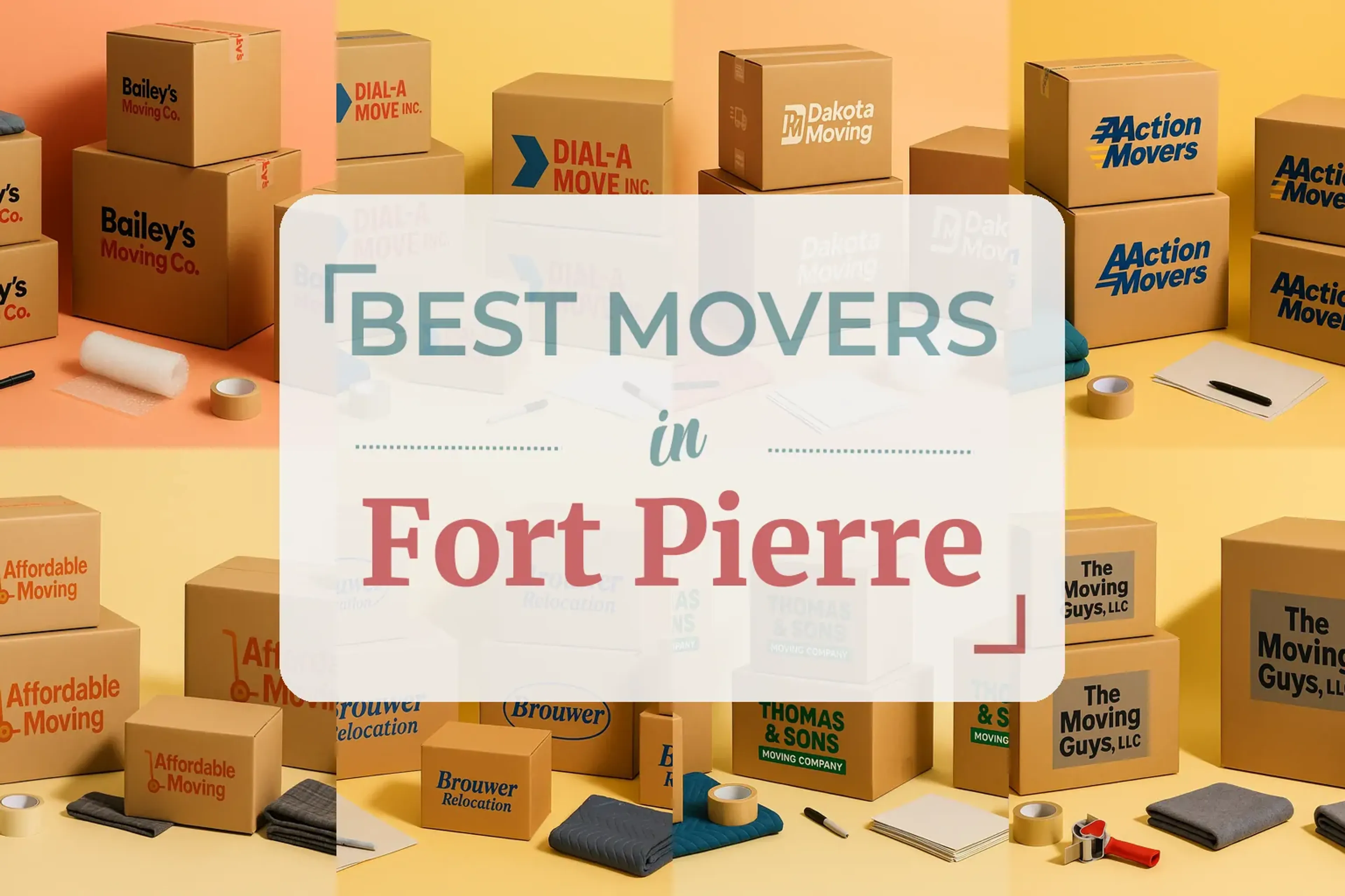 Side-by-side comparison of Fort Pierre moving companies