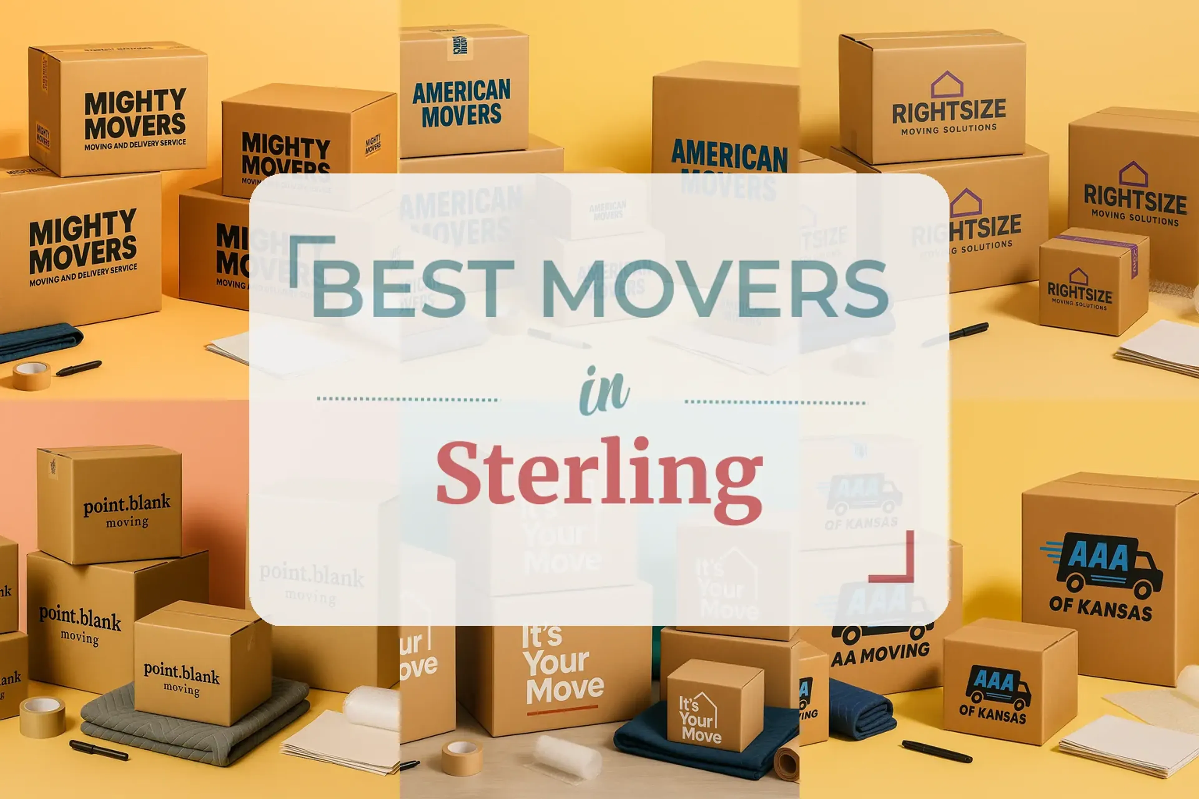 Side-by-side comparison of Sterling moving companies