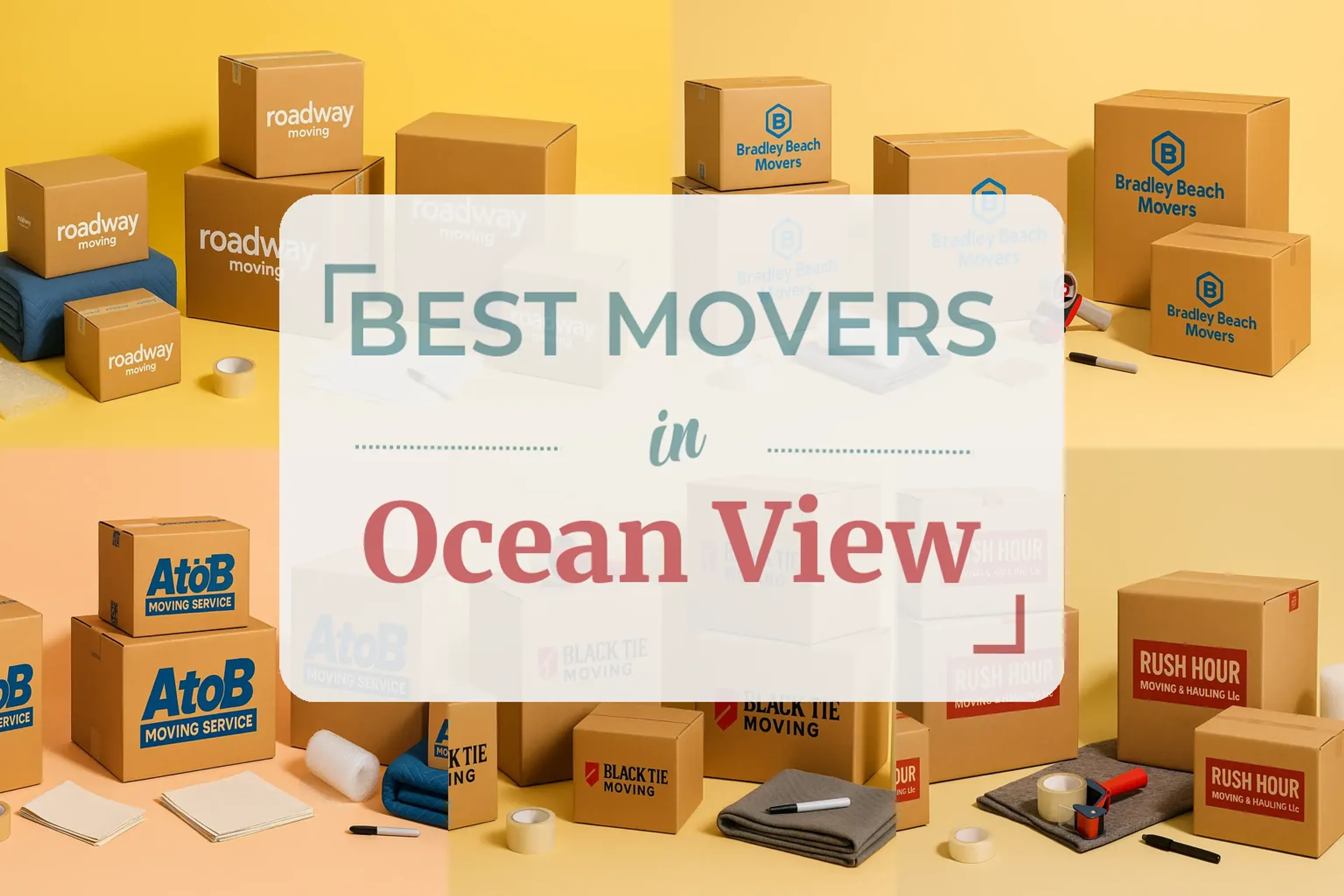 Side-by-side comparison of Ocean View moving companies