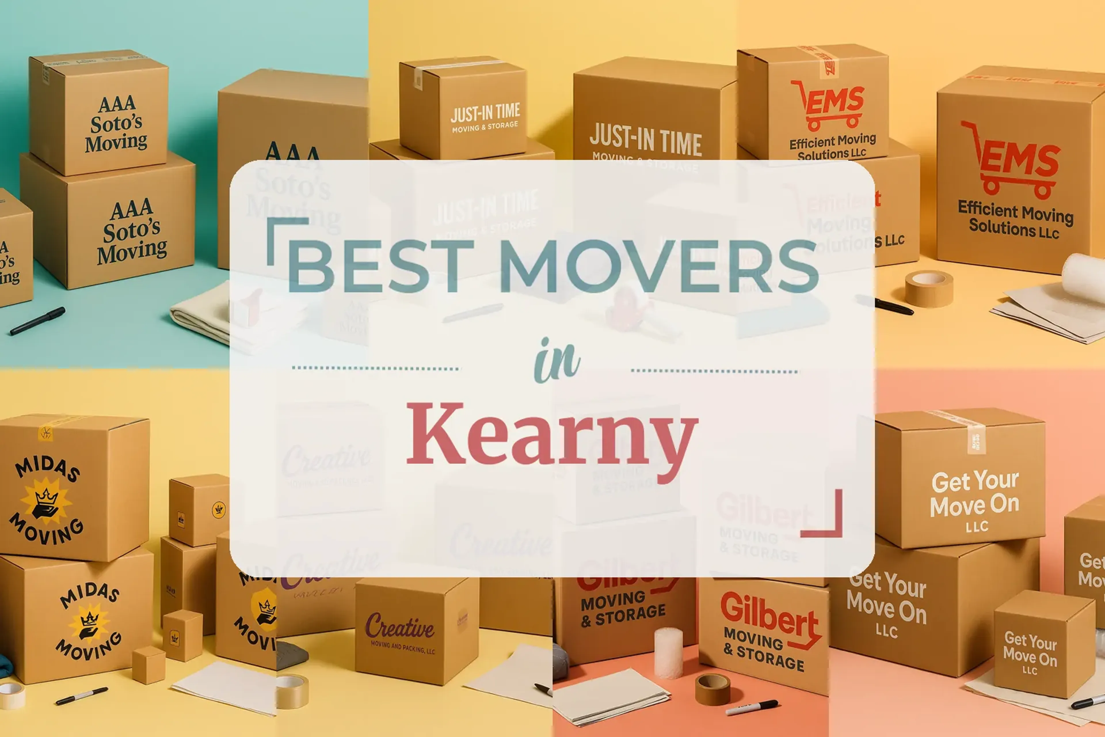 Side-by-side comparison of Kearny moving companies