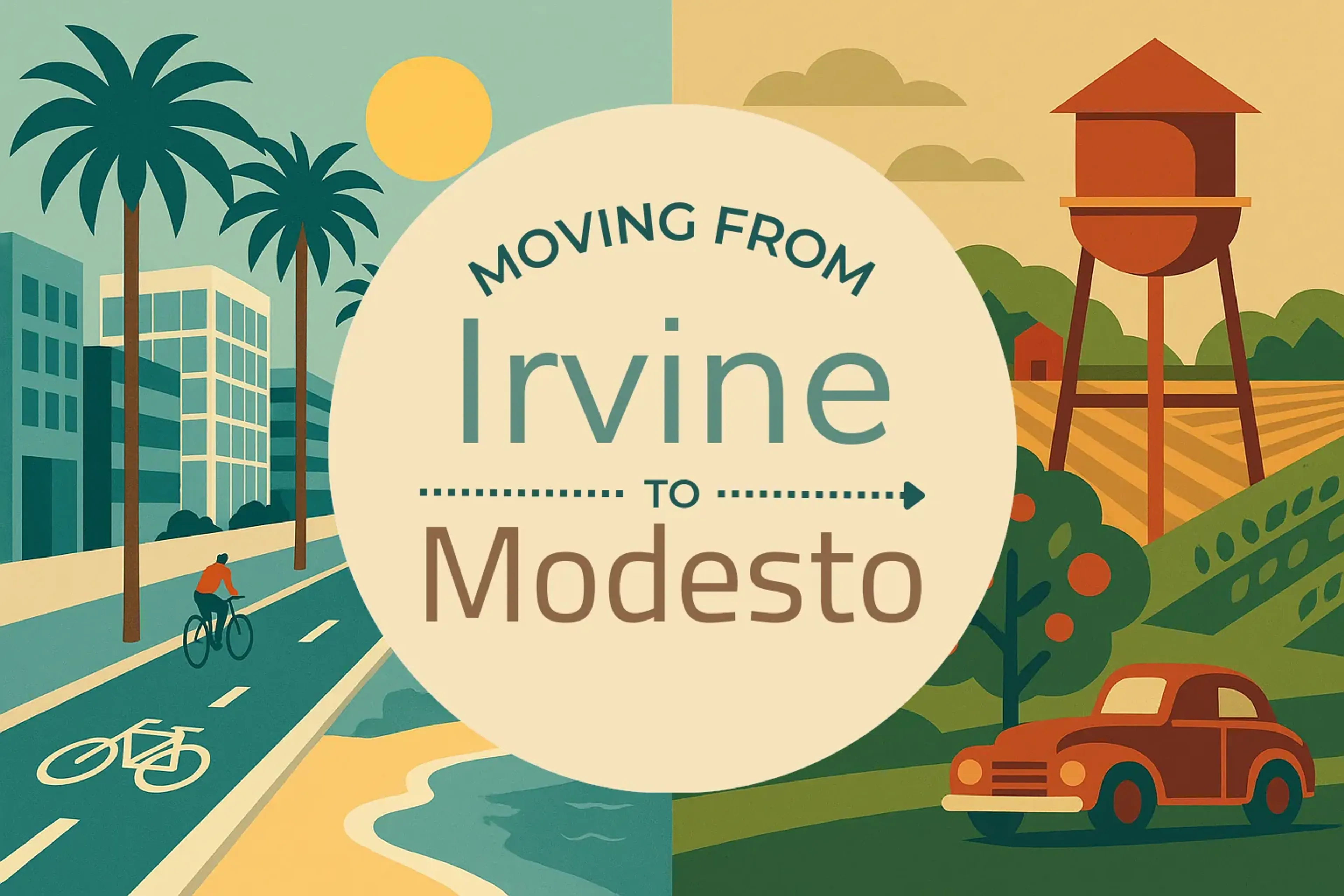 Irvine to Modesto featured image