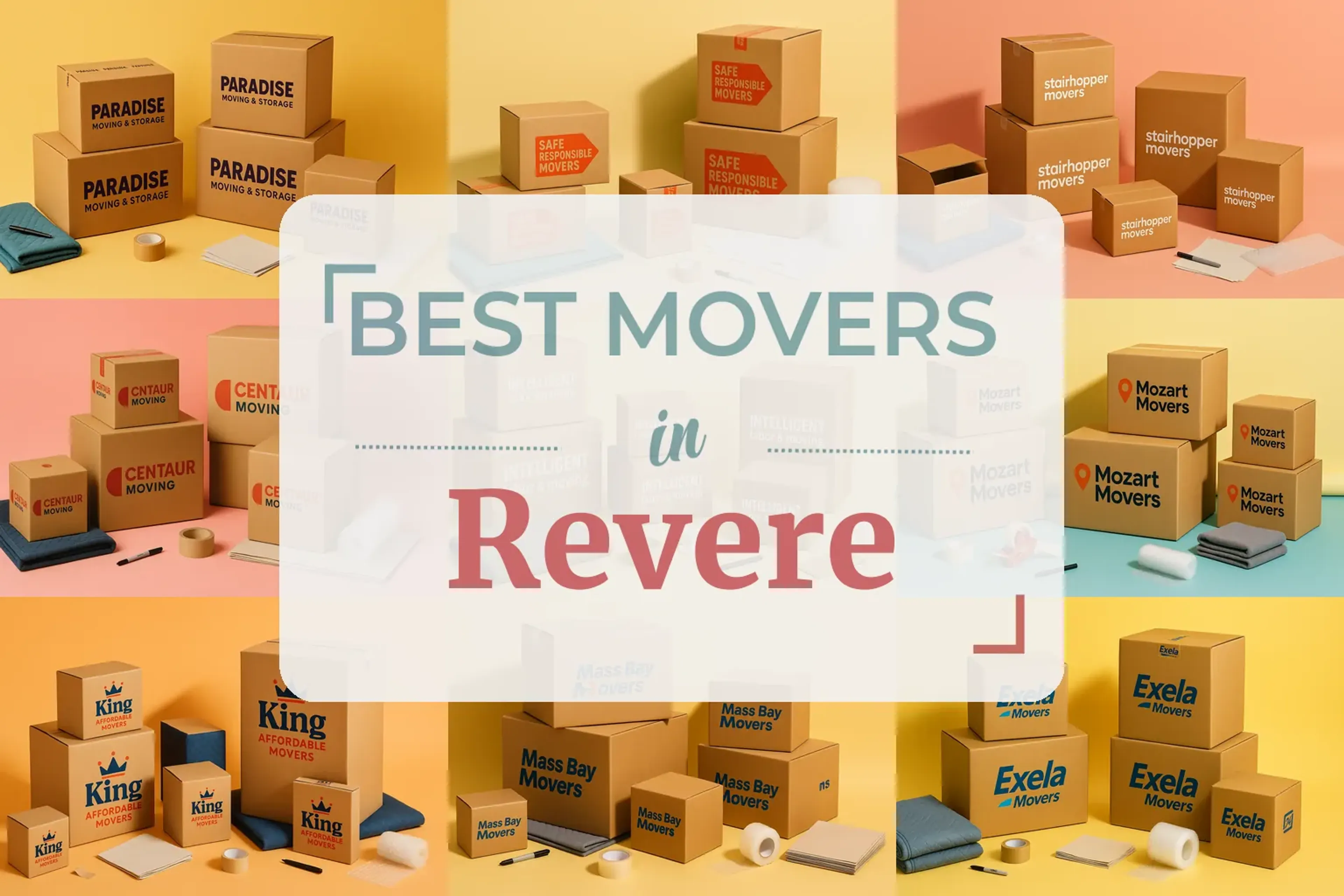 Side-by-side comparison of Revere moving companies