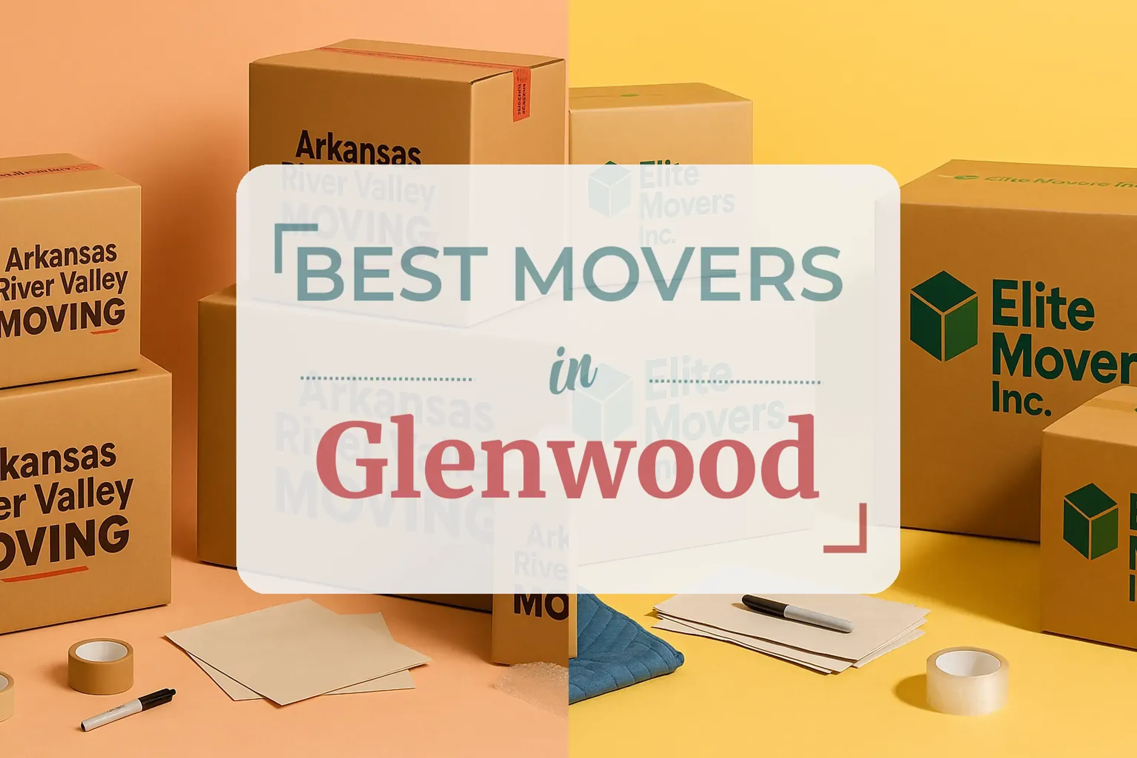 Side-by-side comparison of Glenwood moving companies