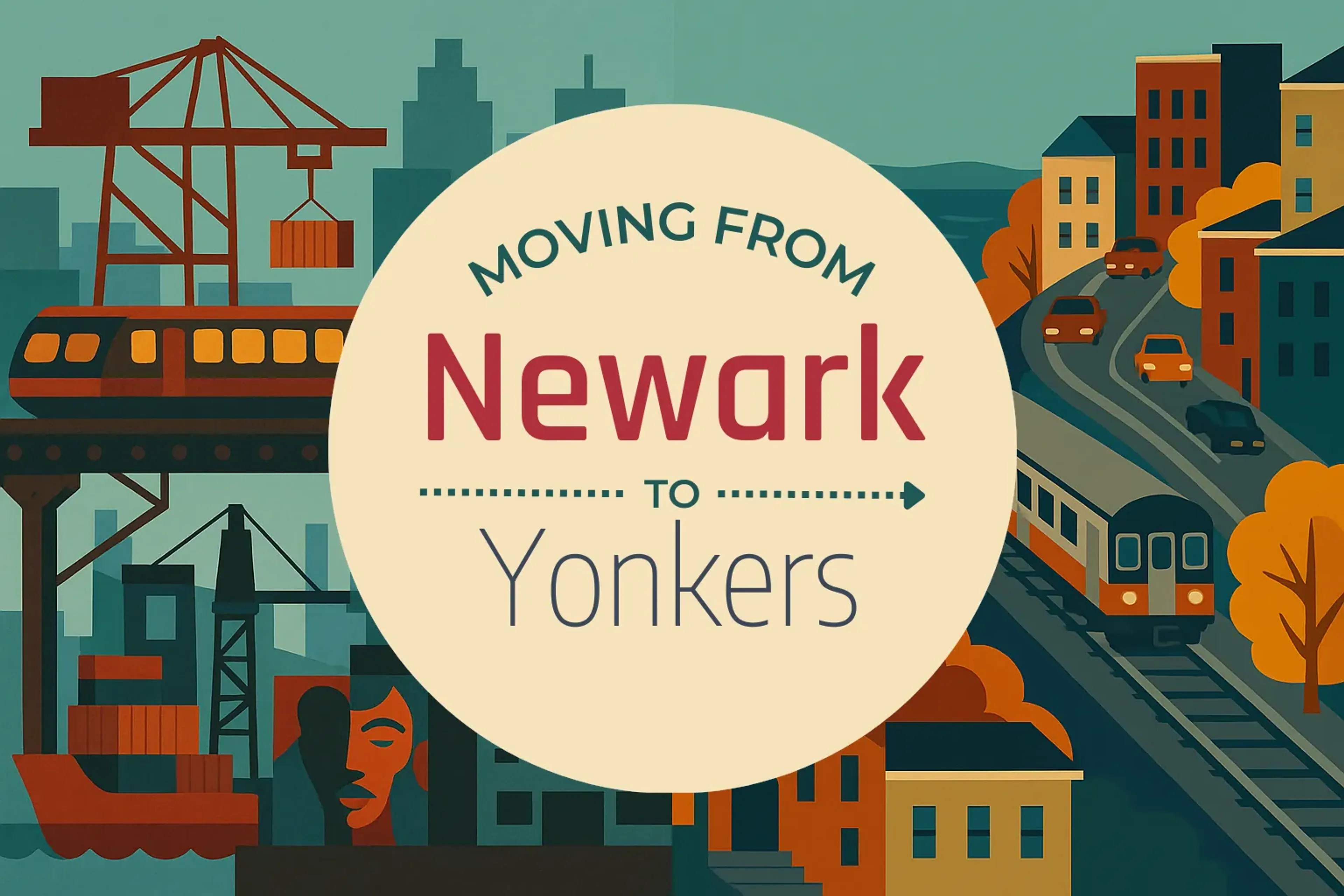 Side-by-side comparison of Newark to Yonkers moving companies