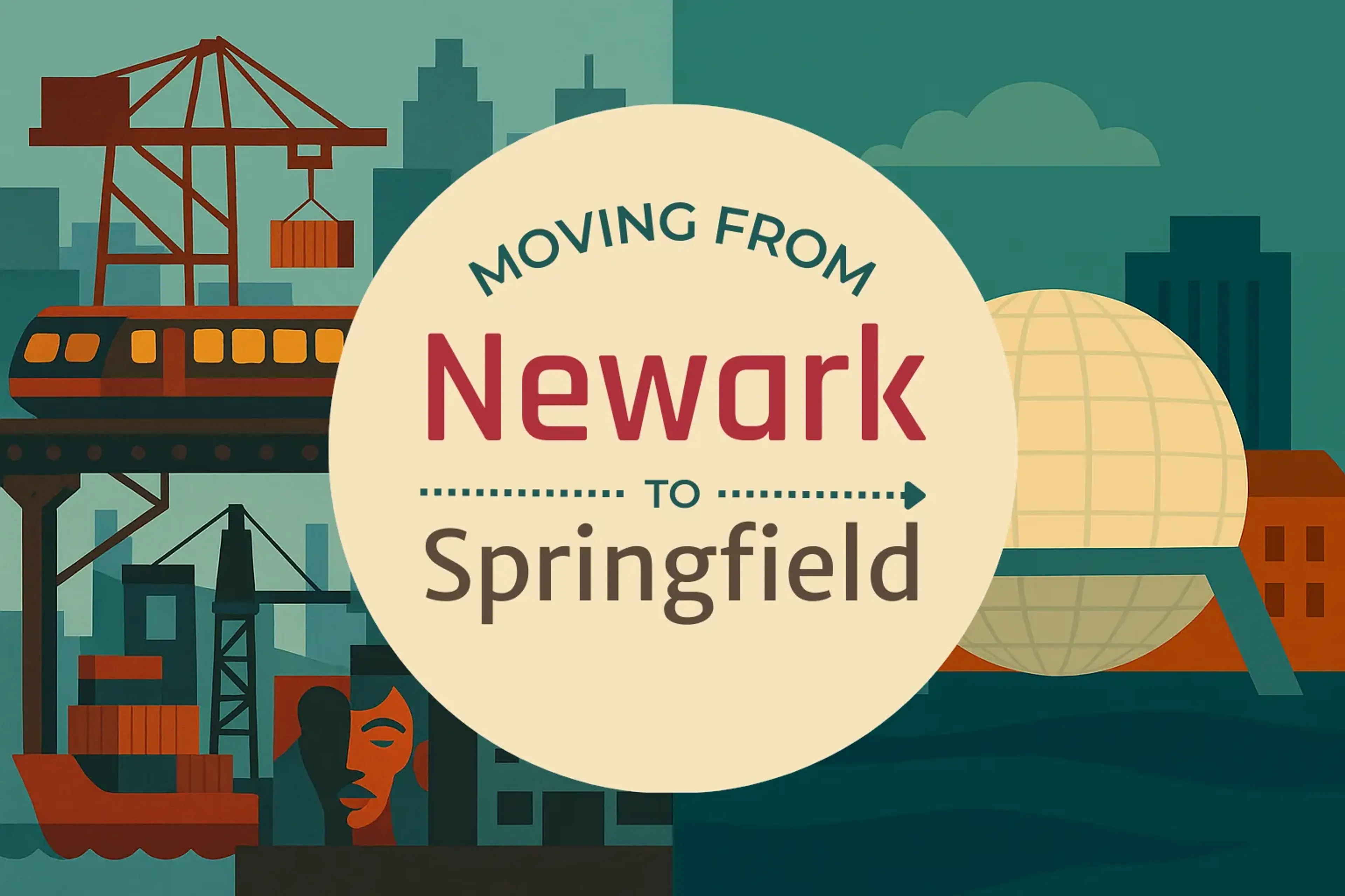 Side-by-side comparison of Newark to Springfield moving companies