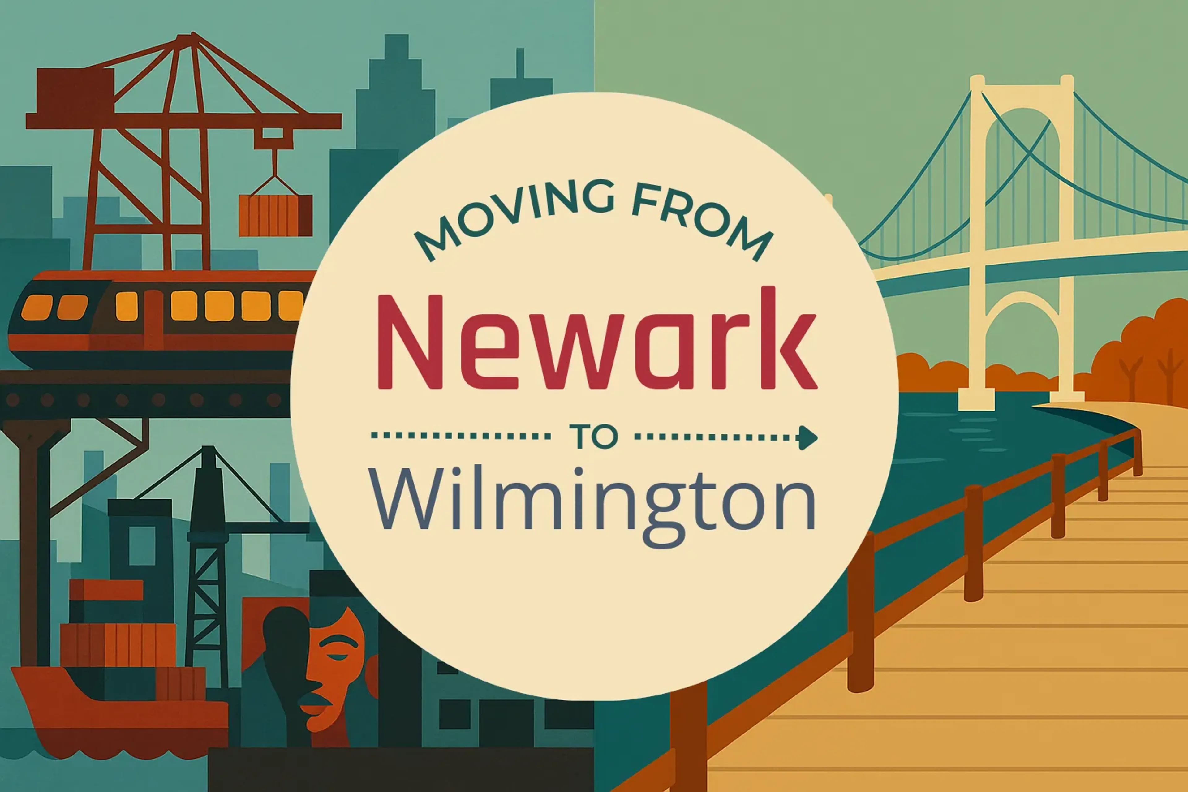 Side-by-side comparison of Newark to Wilmington moving companies