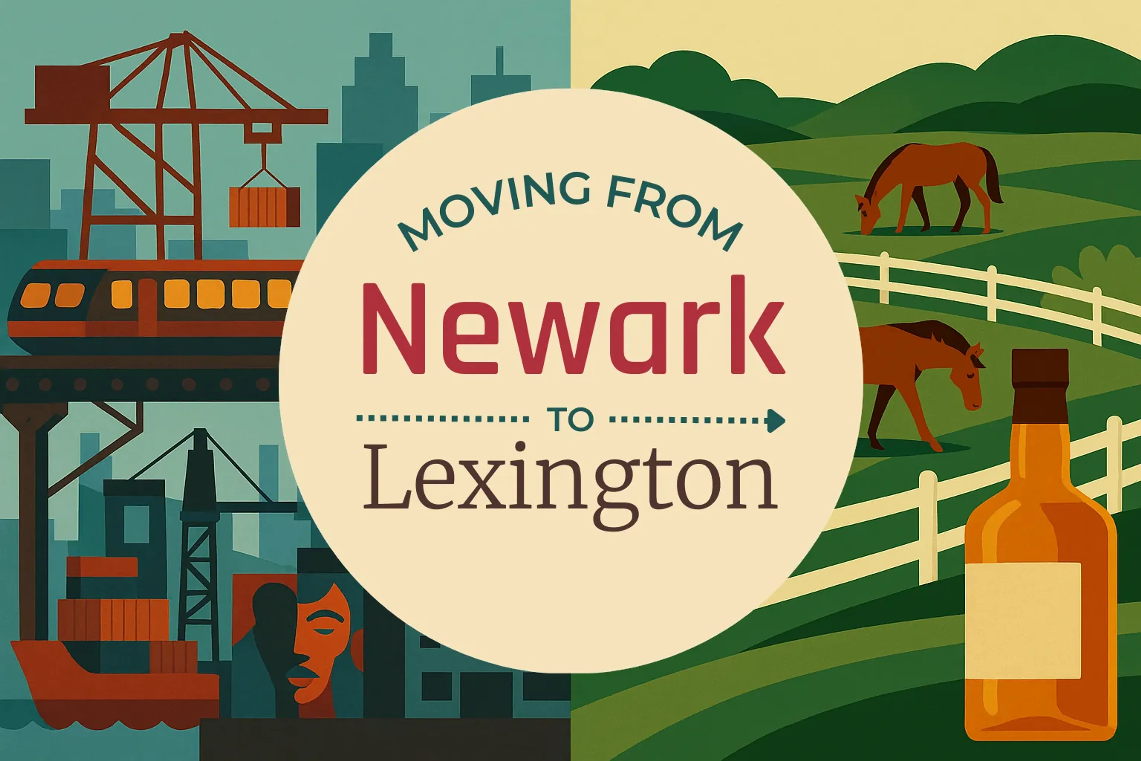 Side-by-side comparison of Newark to Lexington moving companies