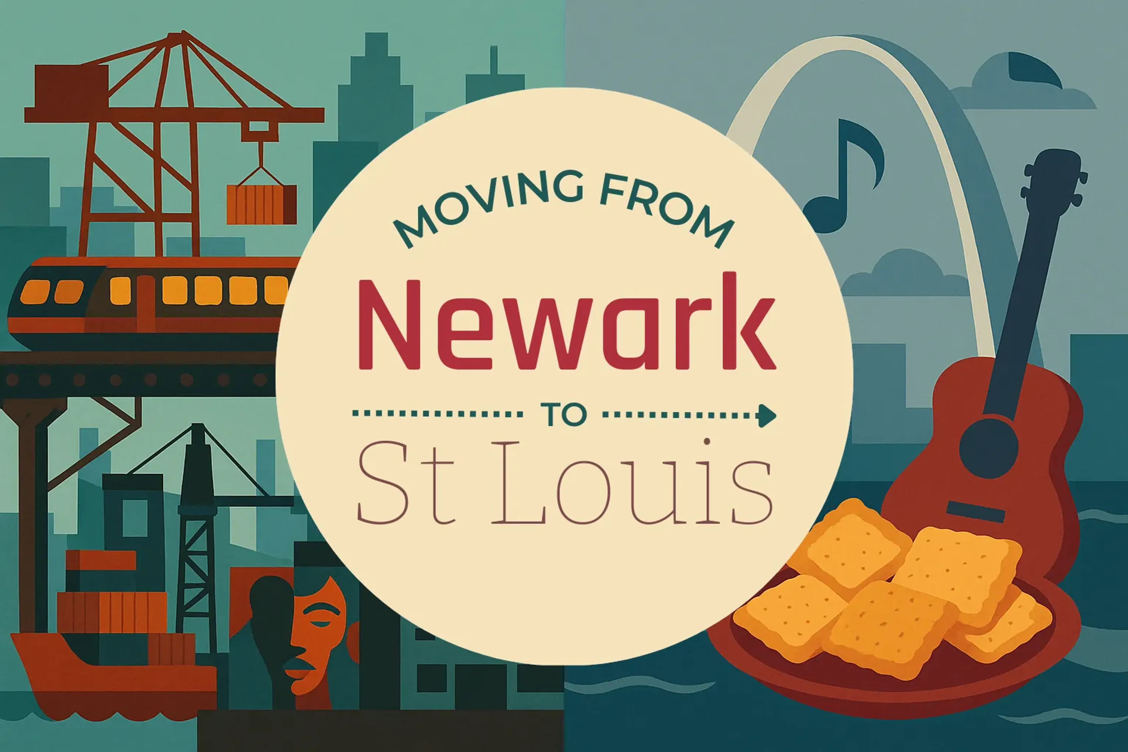 Side-by-side comparison of Newark to St. Louis moving companies