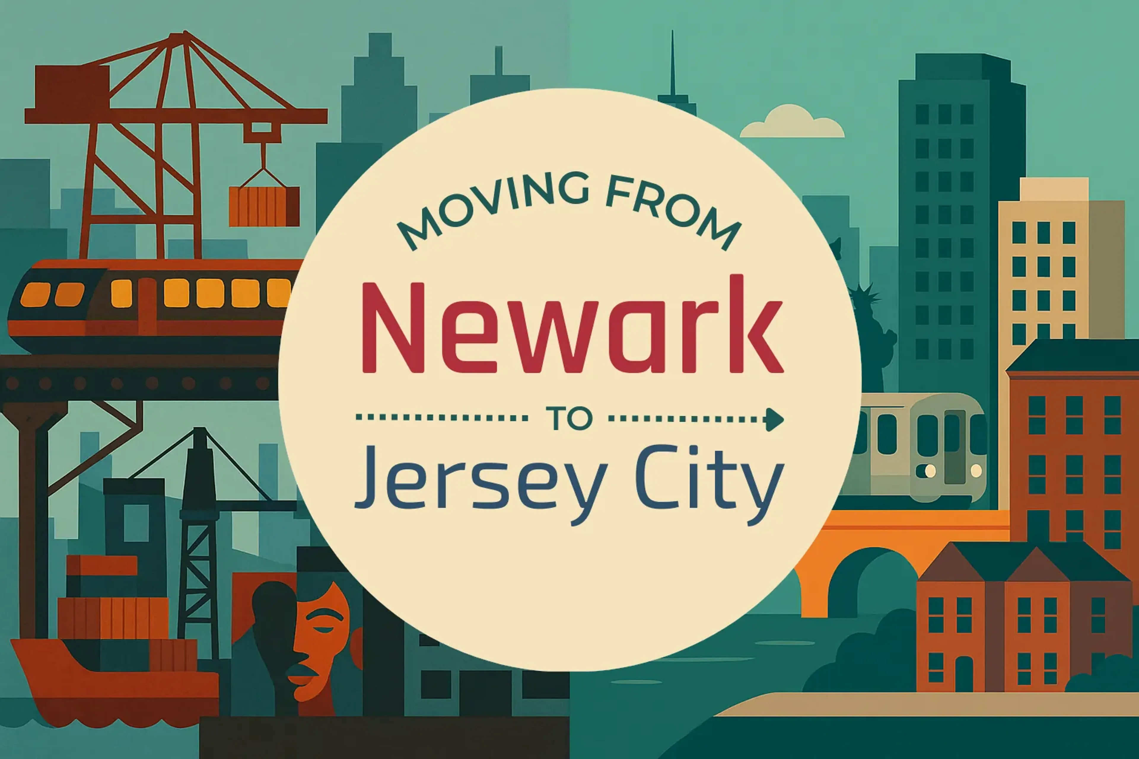 Side-by-side comparison of Newark to Jersey City moving companies