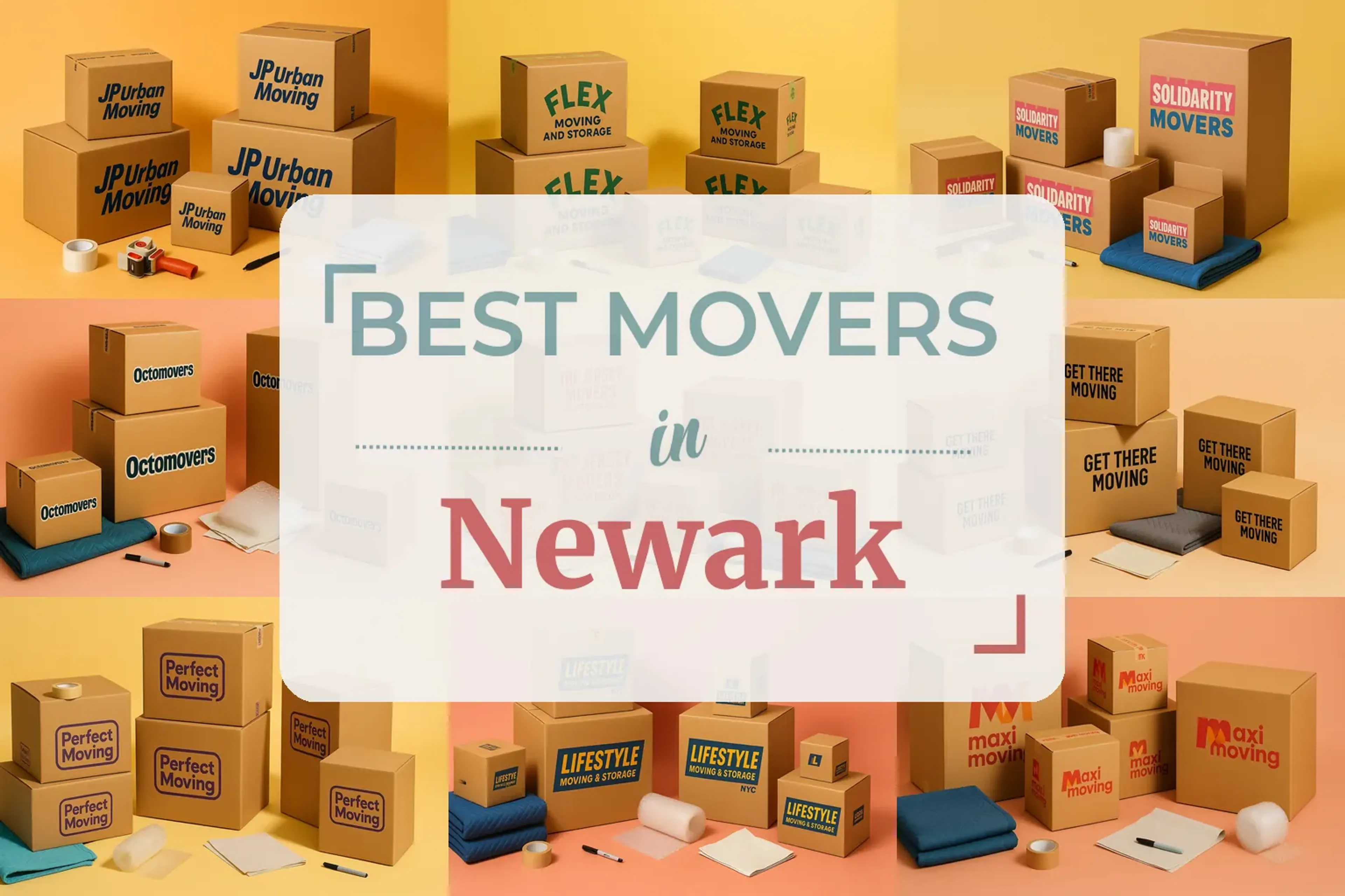 Side-by-side comparison of Newark moving companies
