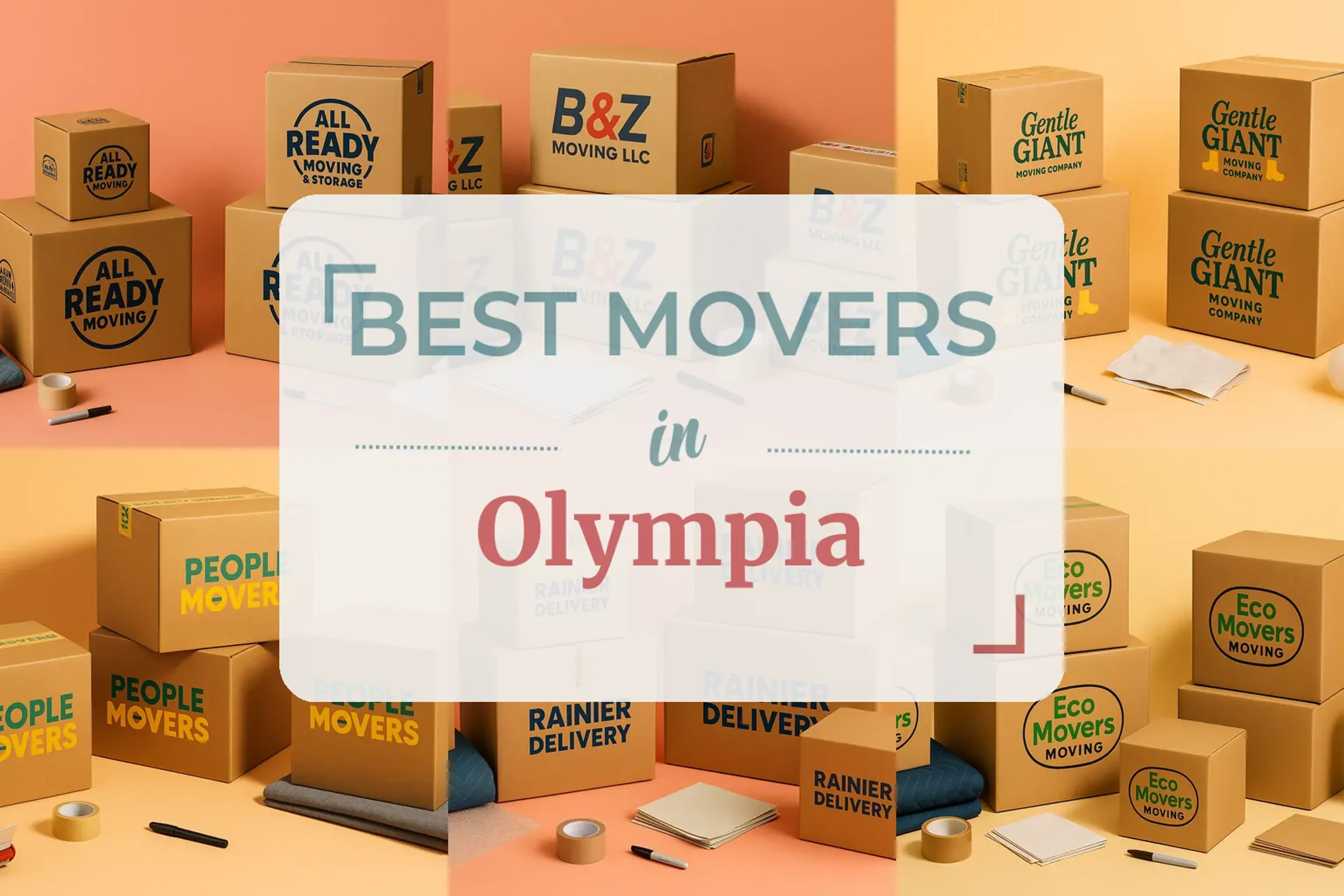 Side-by-side comparison of Olympia moving companies