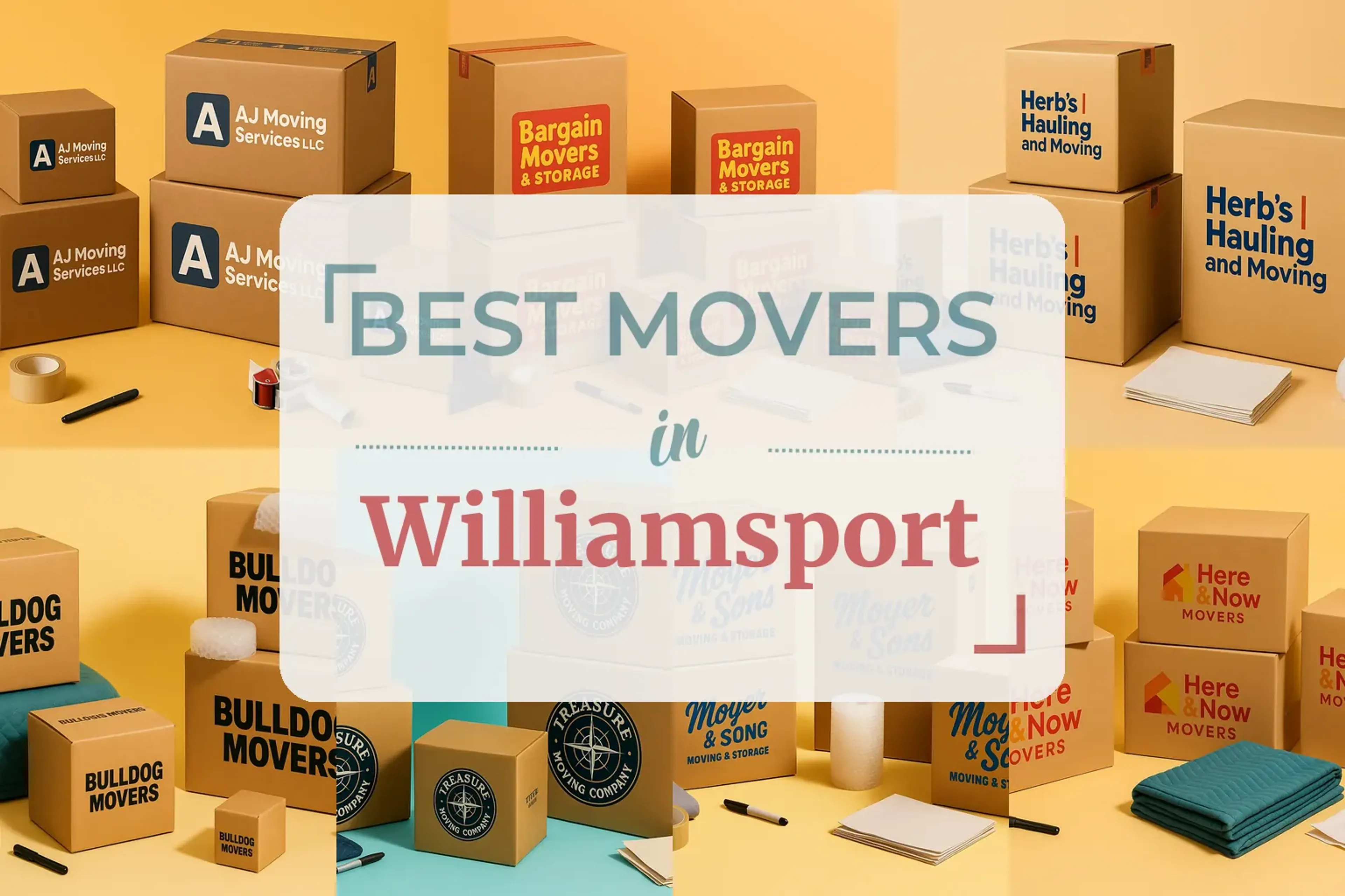 Side-by-side comparison of Williamsport moving companies