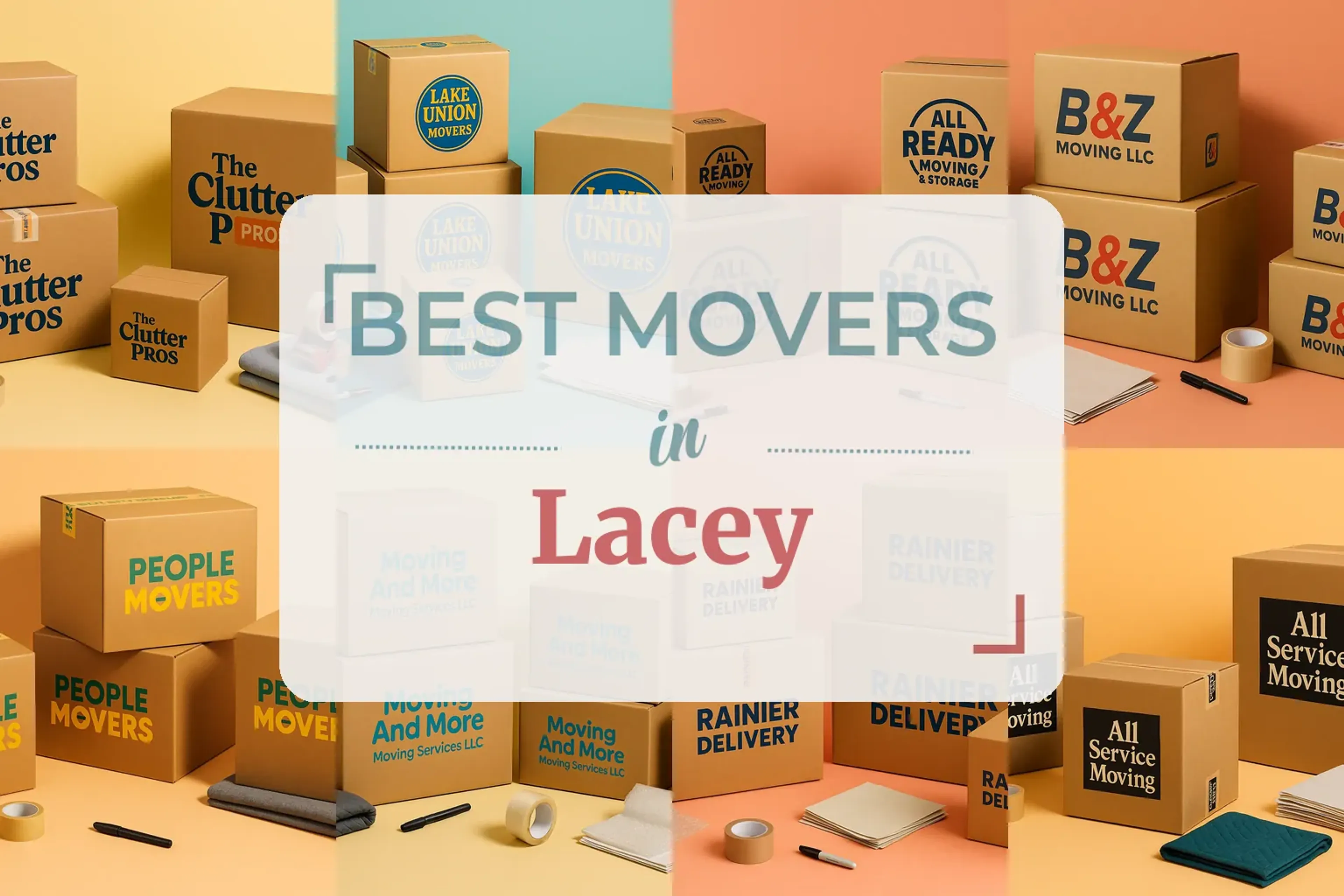 Side-by-side comparison of Lacey moving companies